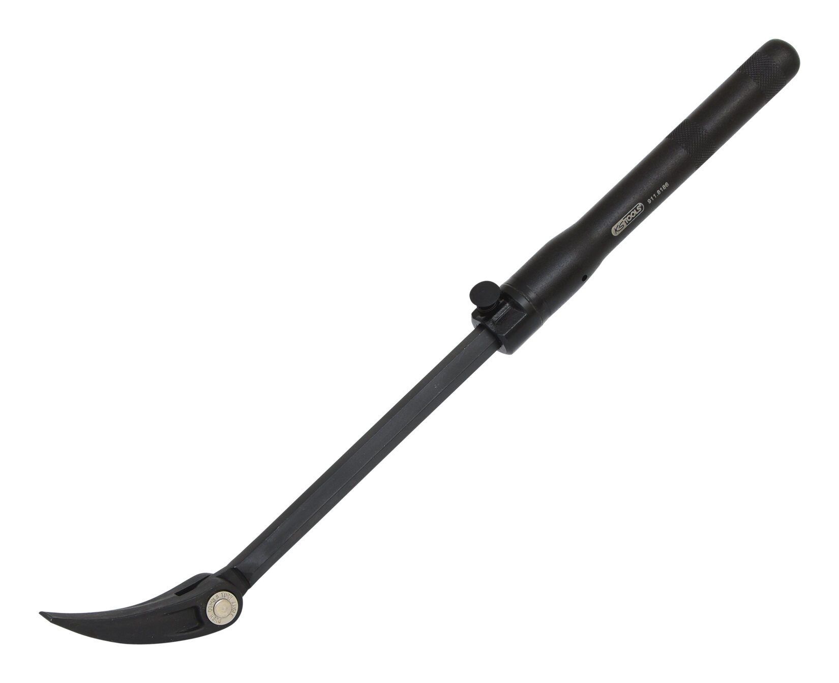 KS Tools Brechstange, Teleskop Gelenk-Rollkopf-Hebeleisen, 325-460 mm