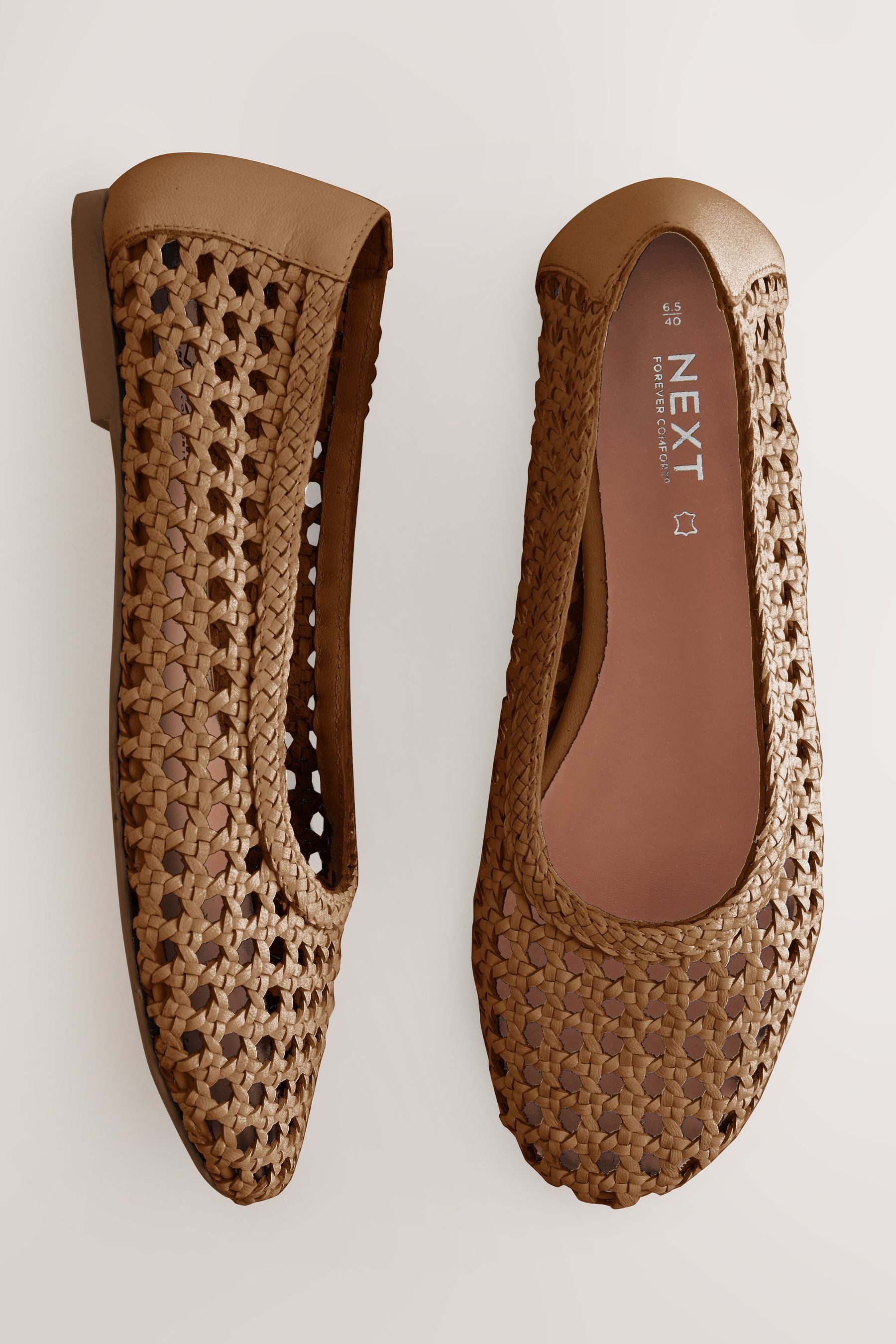 Next Forever Comfort® Ballerinas aus geflochtenem günstig online kaufen