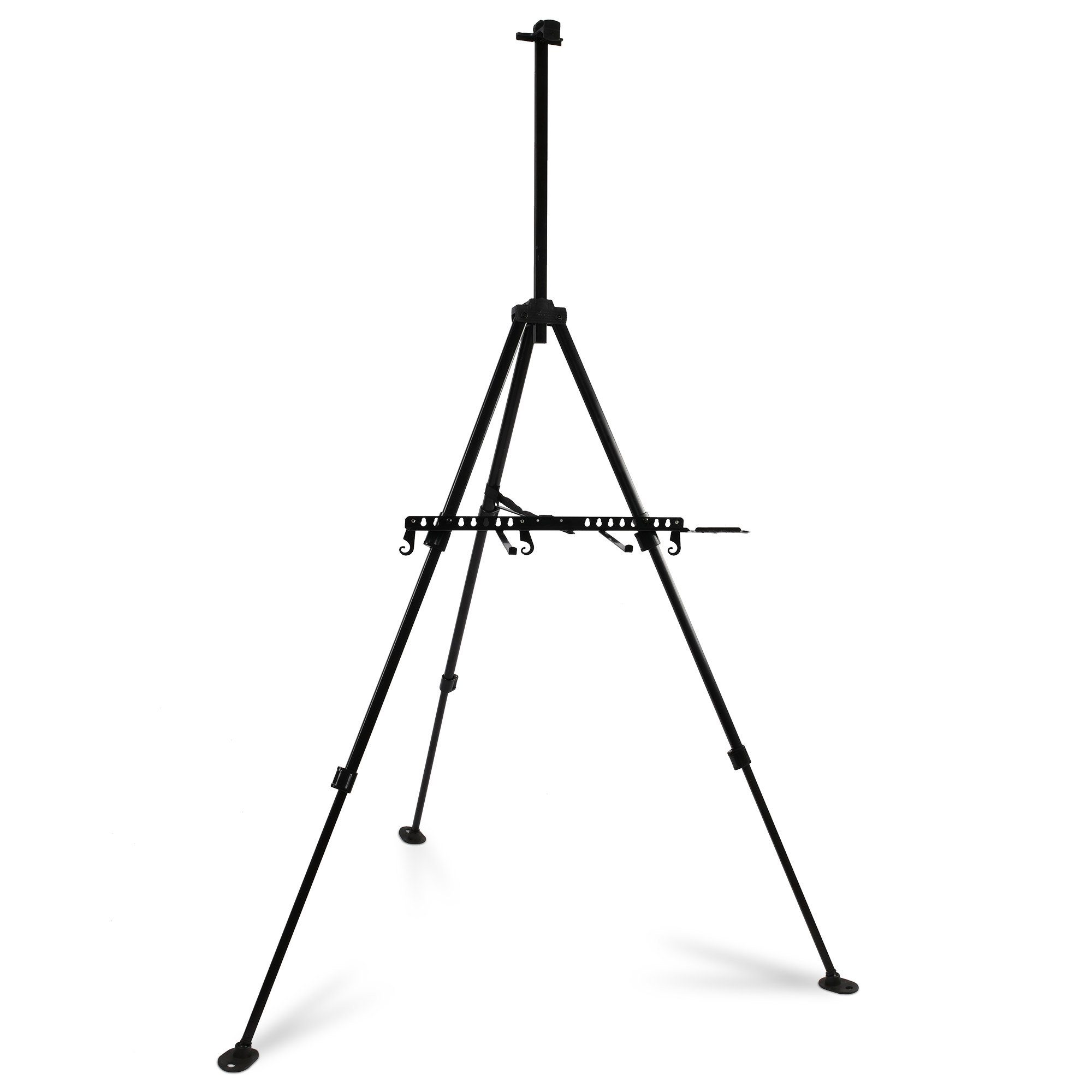 Artina Staffelei, Artina Paris Staffelei 92x94x157cm Schwarz Metall