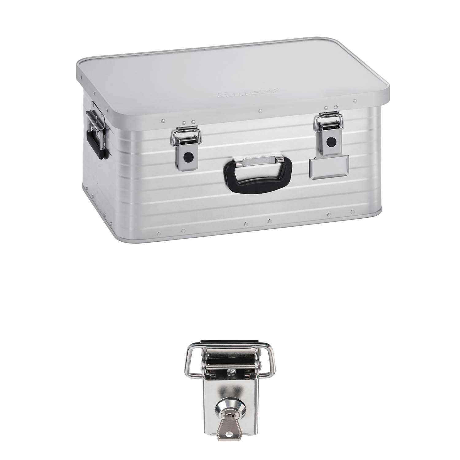 Enders® Aufbewahrungsbox Alubox 47 L +Schloss günstig online kaufen