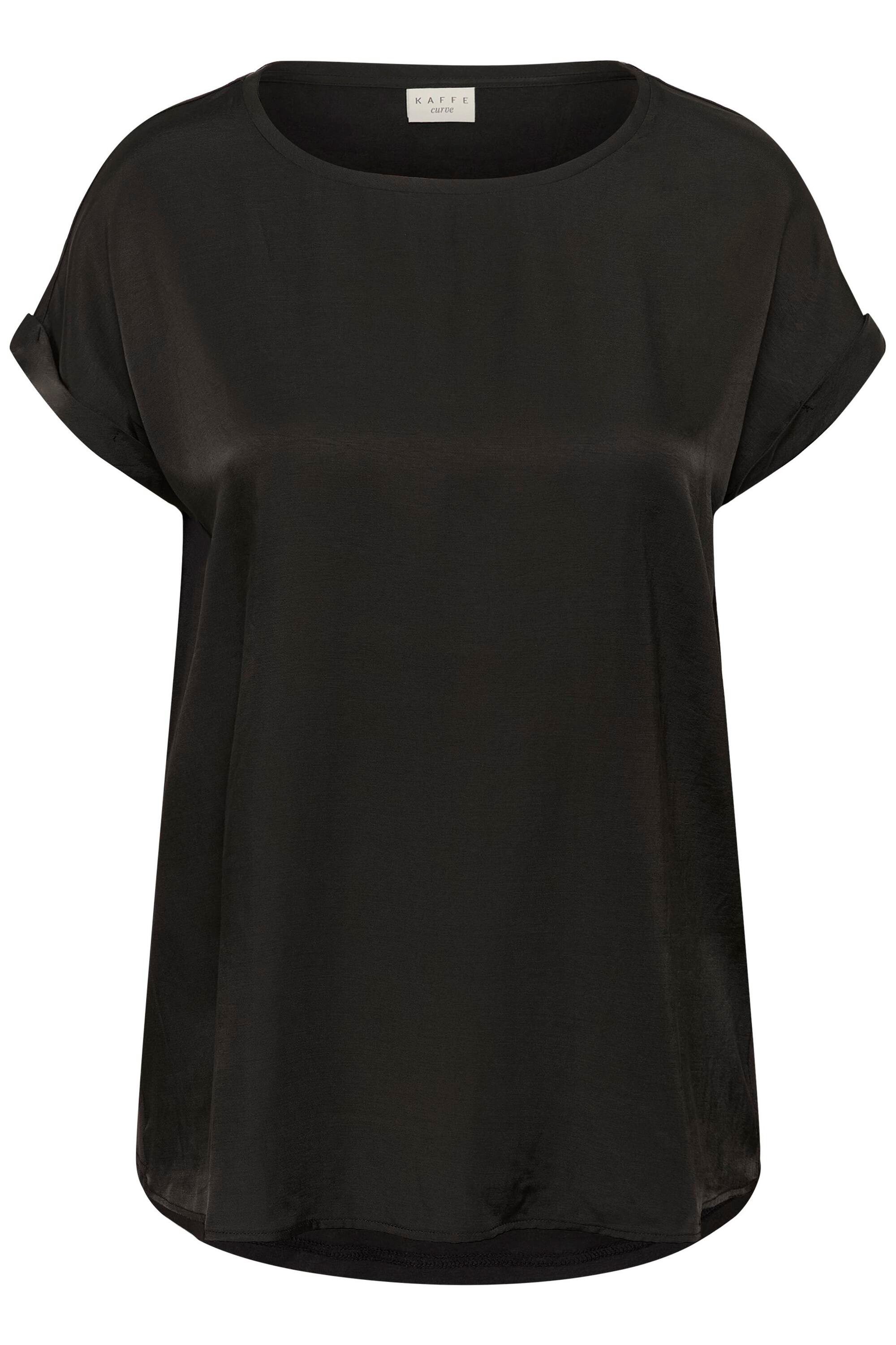 KAFFE Curve Langarmbluse Langarm-Bluse KCmilia Große günstig online kaufen
