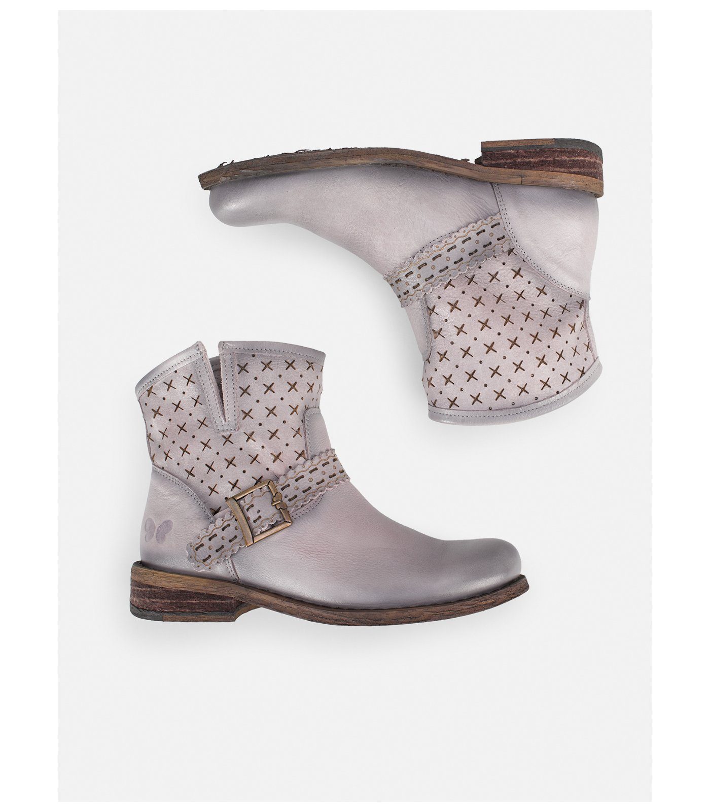 Felmini Stiefelette Leder Stiefelette