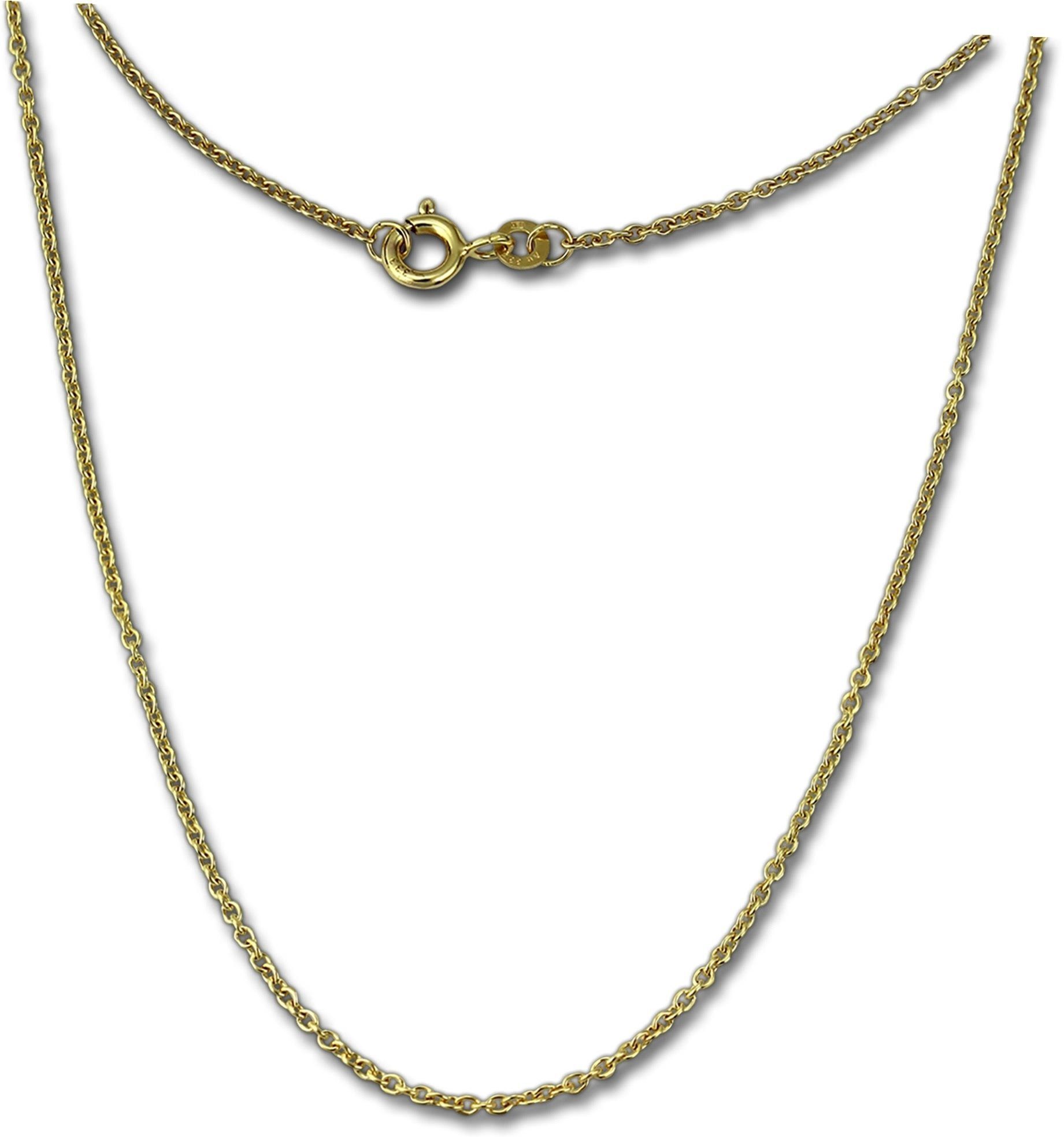 - (Collier), Goldkette 55cm, 8K 333er Colliers 8 Collier Halskette Halskette GoldDream GoldDream Gelbgold Damen Echtgold, Gold 333 Karat