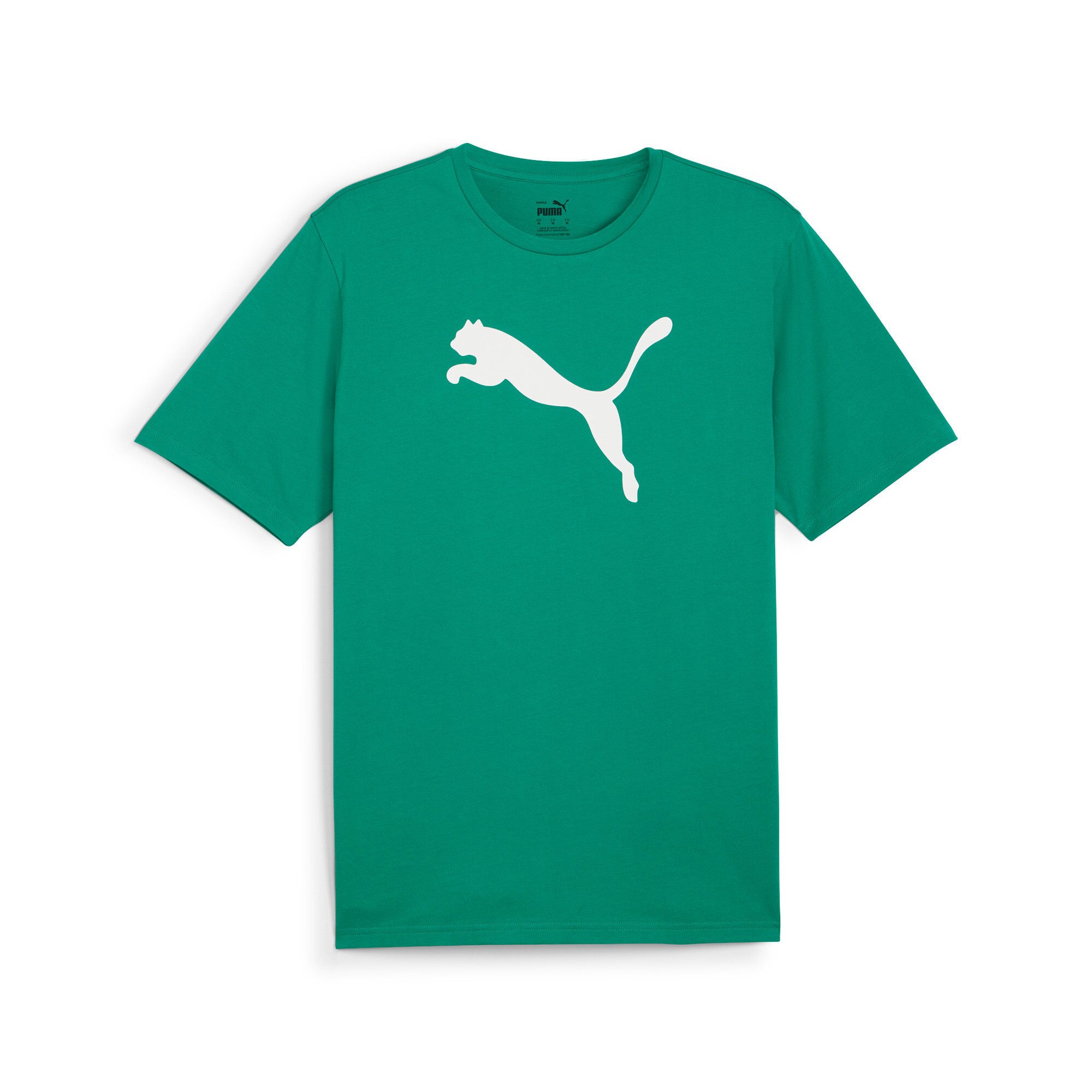 PUMA Fußballtrikot TEAMRISE LOGO JERSEY COTTON für Fußball, Kurzarm, sportlicher Stil, aus Baumwolle