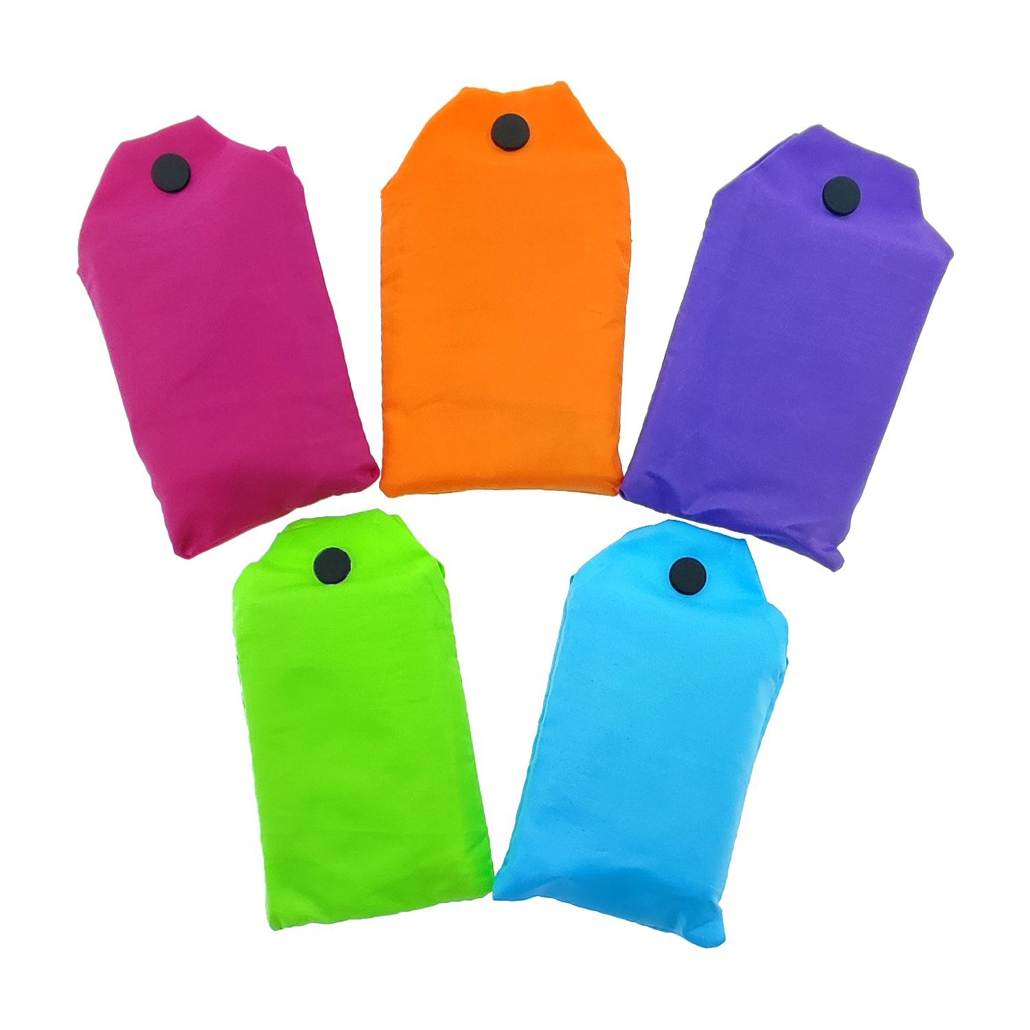 Global Partner Tragetasche 5er Set Einkaufstasche, faltbar 32 x 33 x 7,5 cm (Set, 5-tlg., Einkaufstasche), Einkaufstasche Einkaufstüte faltbar Beutel Einkaufsbeutel