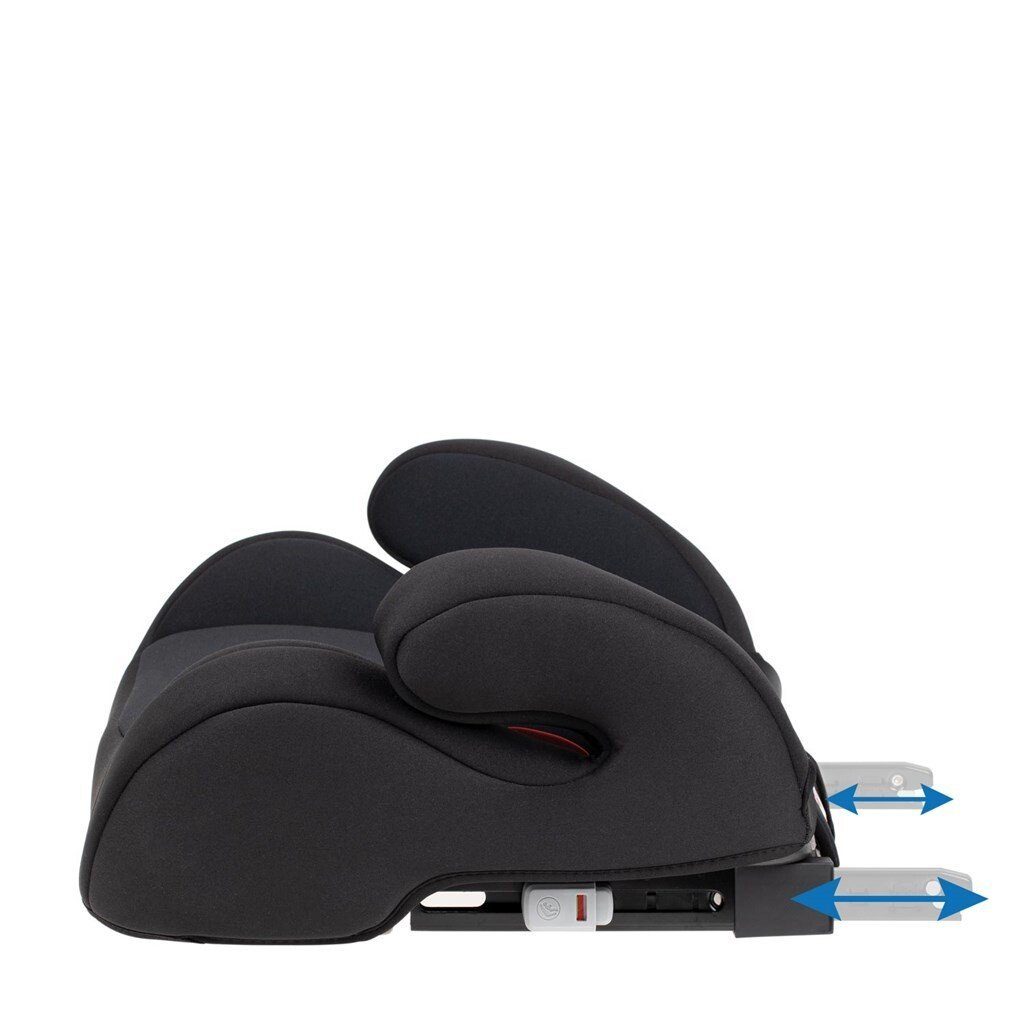 Autokindersitz Sitzerhöhung schwarz Gurtführung capsula® (15-36kg) Kindersitzerhöhung Isofix mit sc