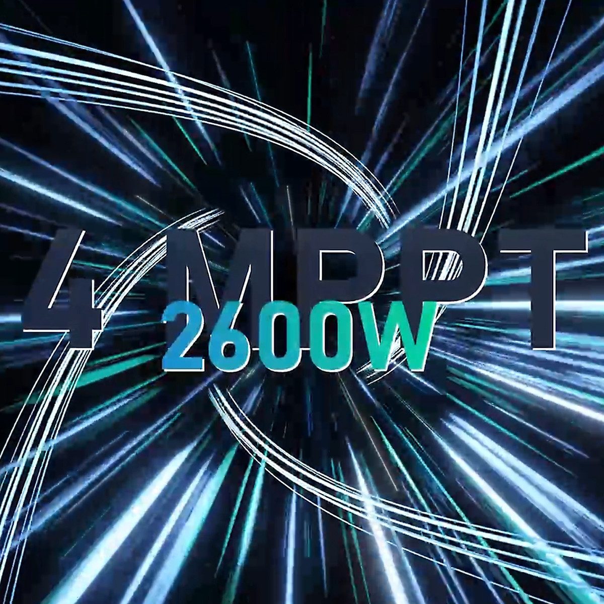 Growatt Balkonkraftwerk Growatt NEXA 2000 All-in-One Batteriespeicher mit Zusatzakku, (WiFi & Bluetooth-Unterstützung), 4 unabhängige MPPT-Kanäle