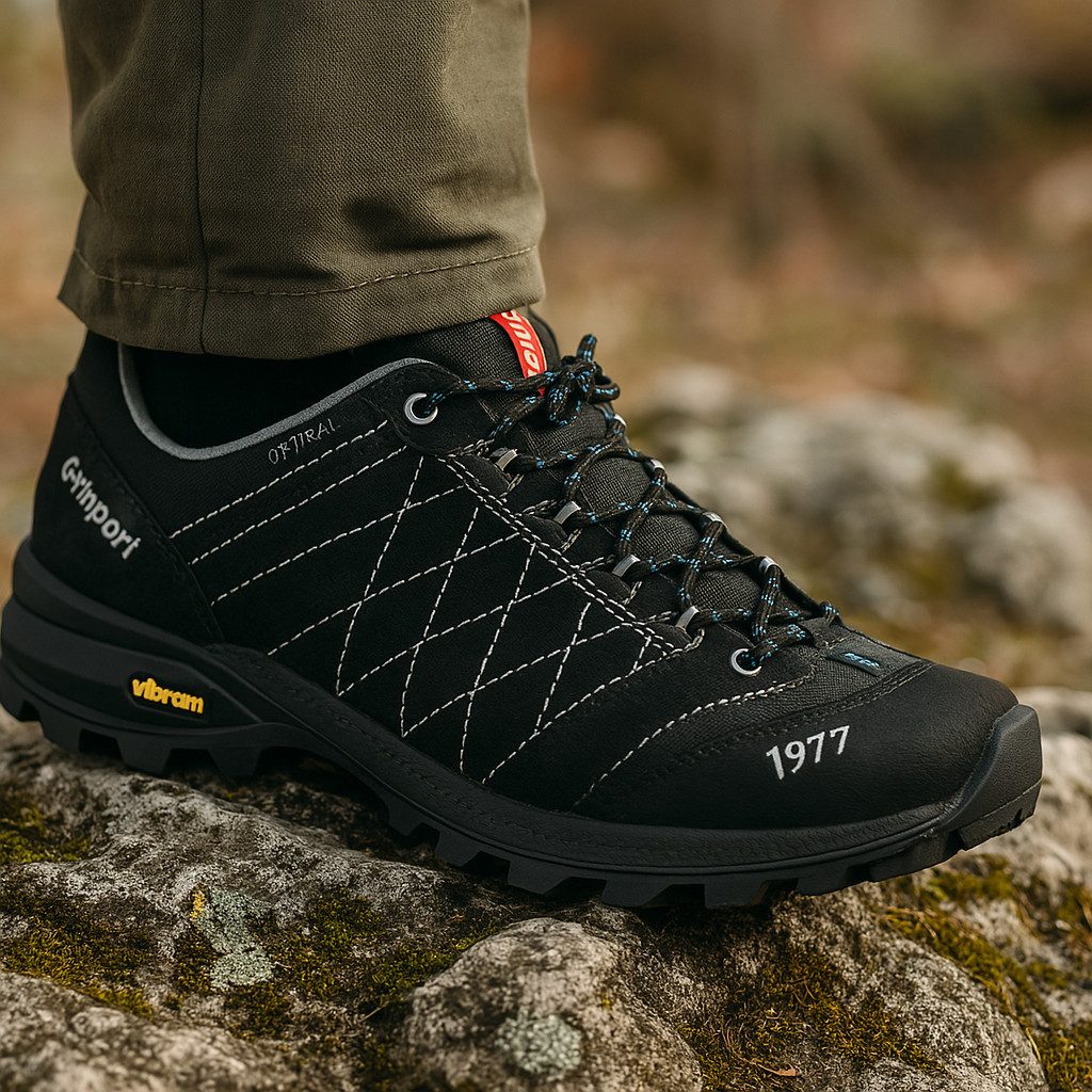 Grisport leichter Outdoorschuh "Udine" Halbschuh Herren mit Vibram-Sohle Oefele Outdoorschuh