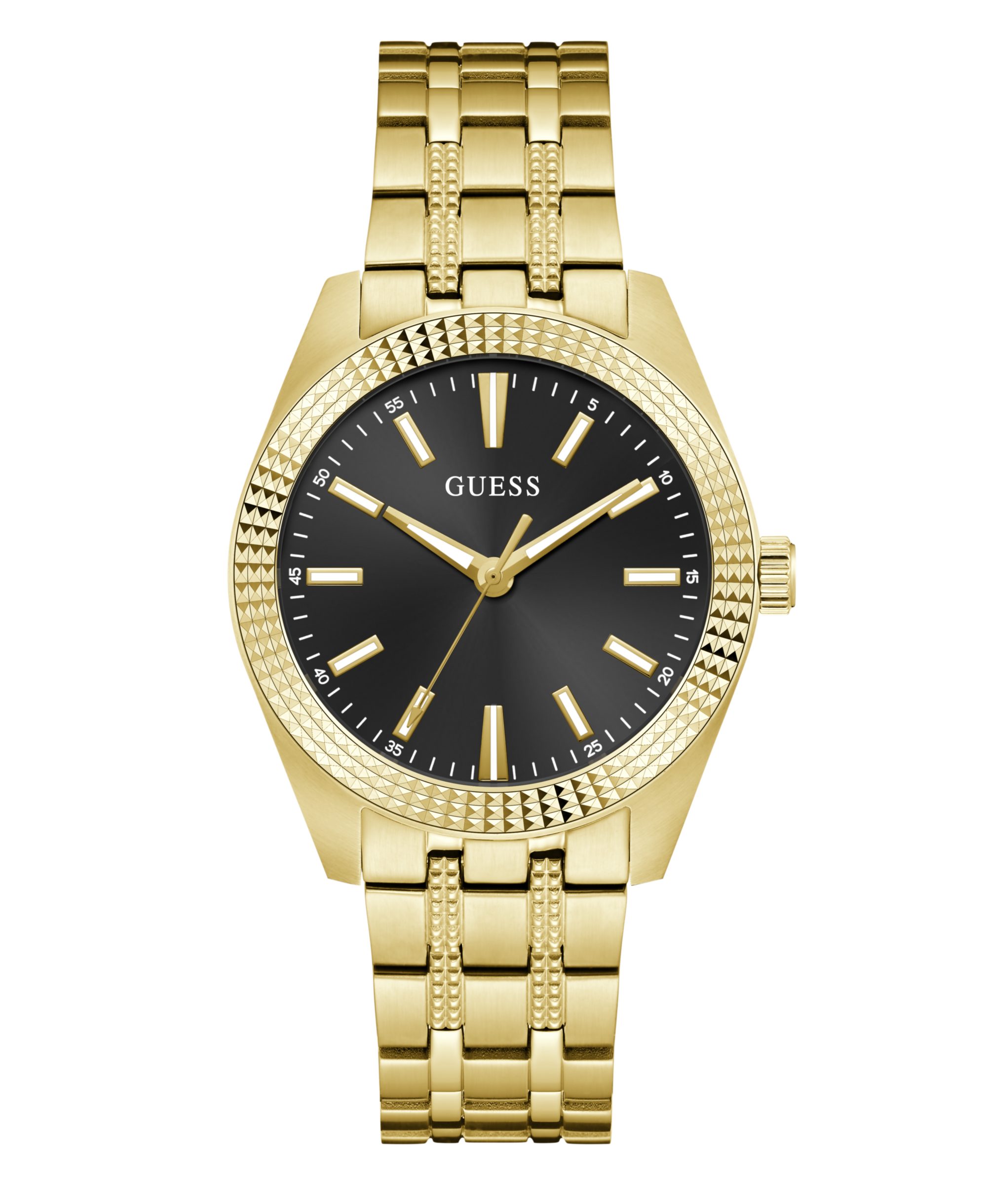 Guess Quarzuhr PERCY GW1145G2, Armbanduhr, Damenuhr, Herrenuhr, Edelstahlarmband, analog