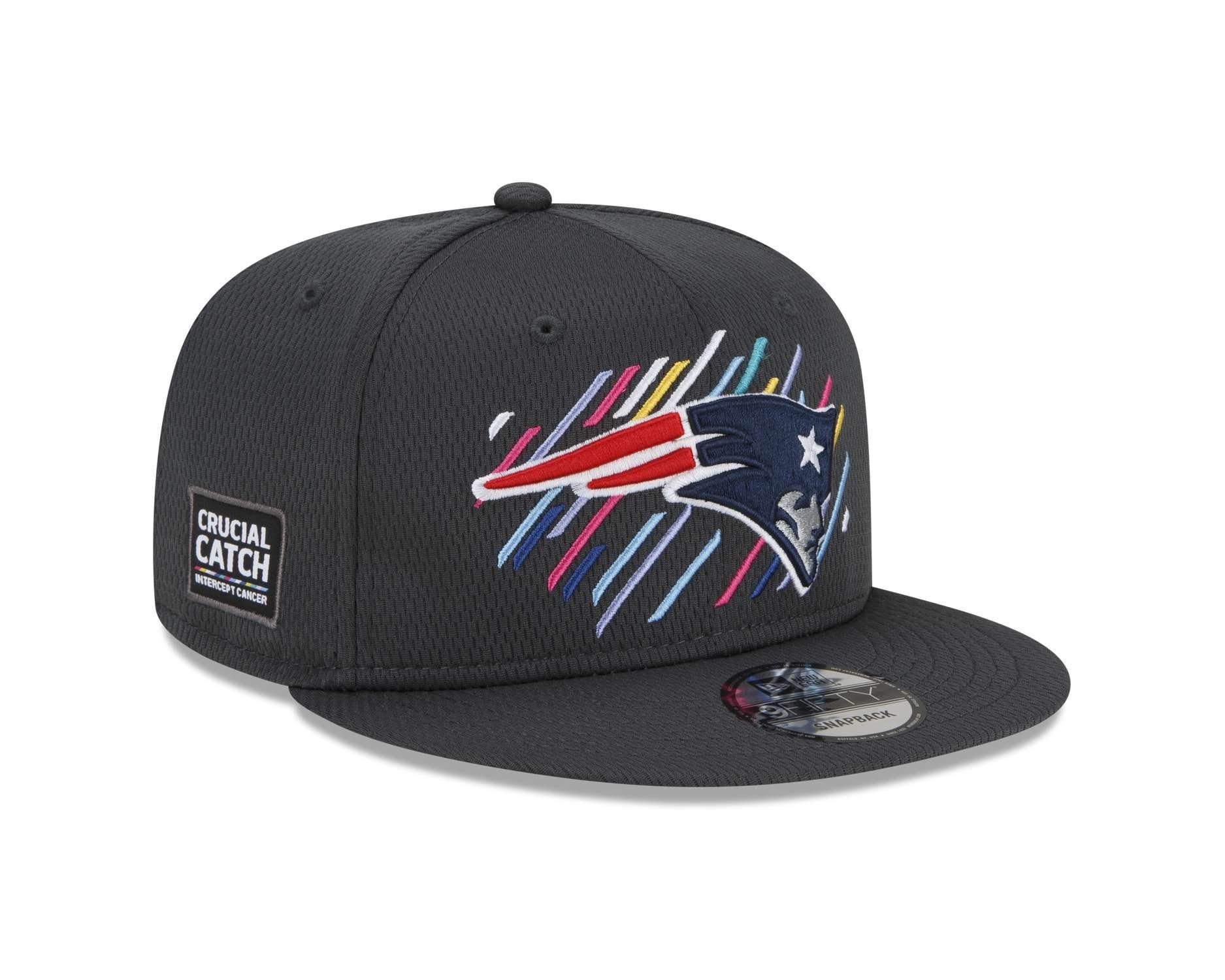 Sport Caps New Era Baseball Cap NFL New England Patriots 2021 Crucial Catch 9Fifty