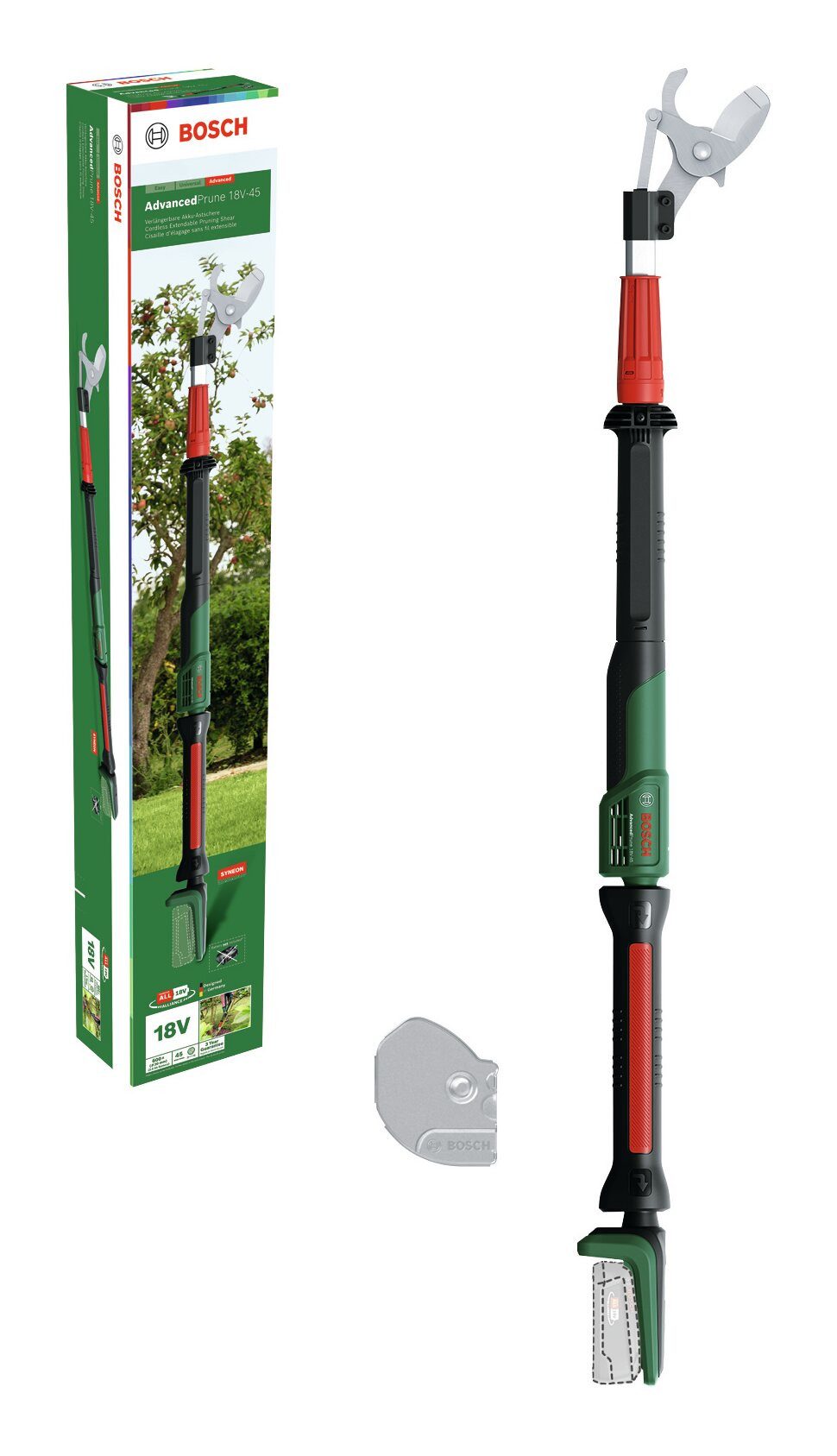 BOSCH Akku-Hochentaster AdvancedPrune 18V-45, Gartenschere Ohne Akku - im Karton