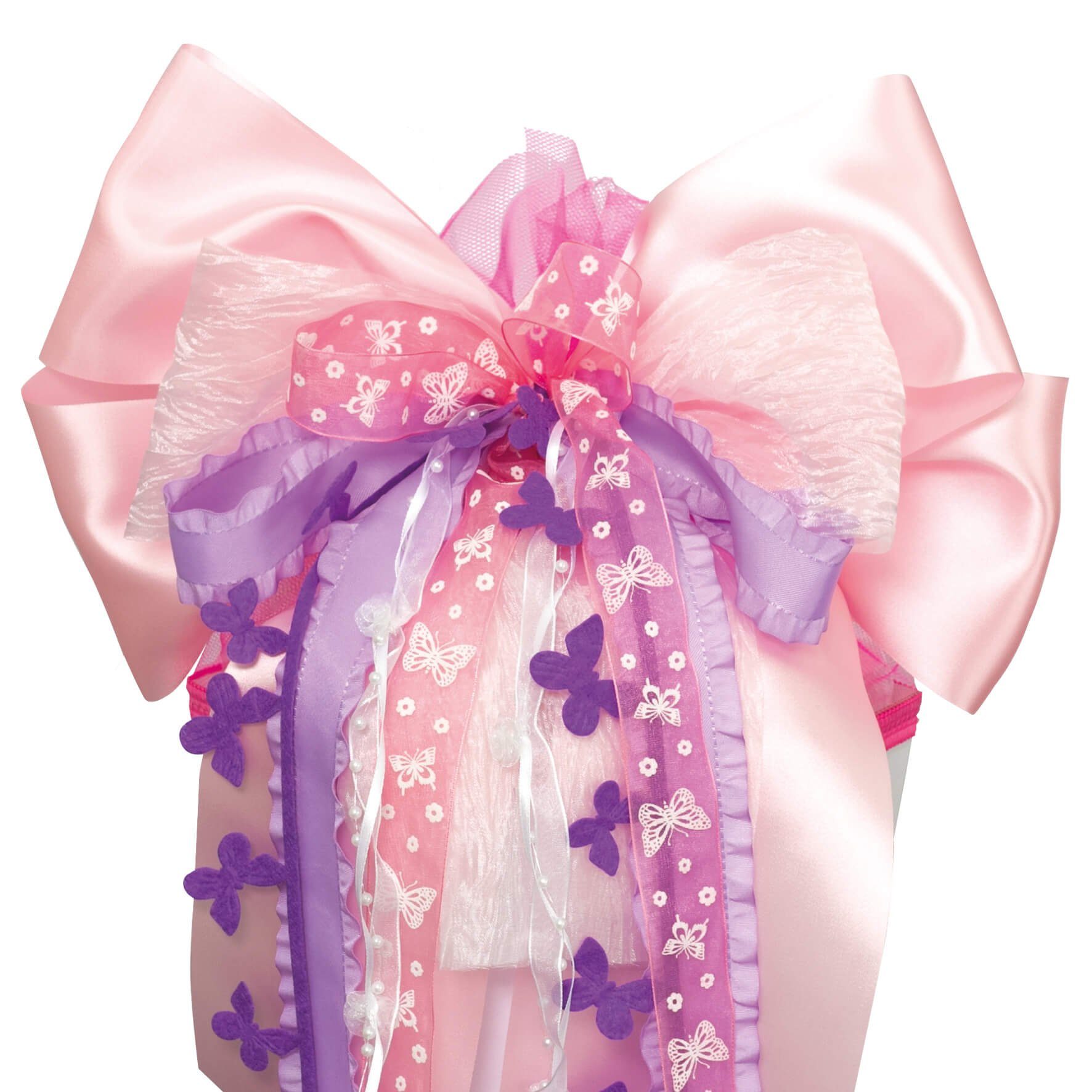 Roth Schultüte Roth XXL-Schleife Fluffy Butterfly, Verschluss