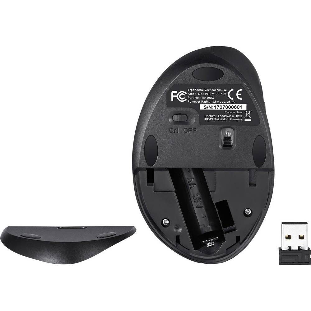 Perixx Wireless Maus 11522 Mäuse (Ergonomisch)