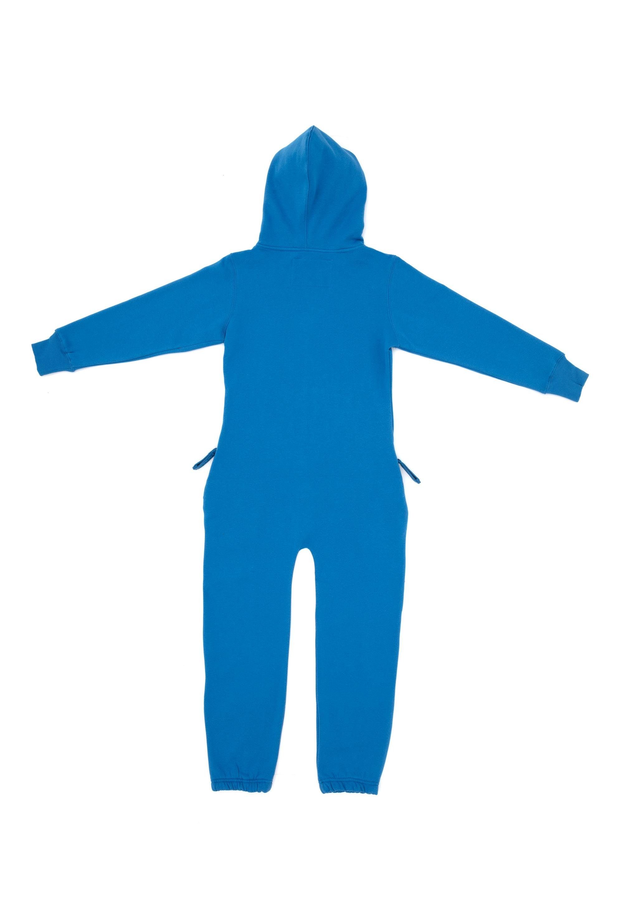 Komfort Moniz blau-blau kuscheligem Jumpsuit mit
