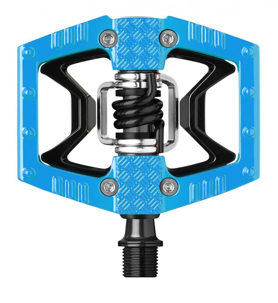 crankbrothers Klickpedale Crankbrothers Double Shot 2 Hybrid-Pedal black-blue-black
