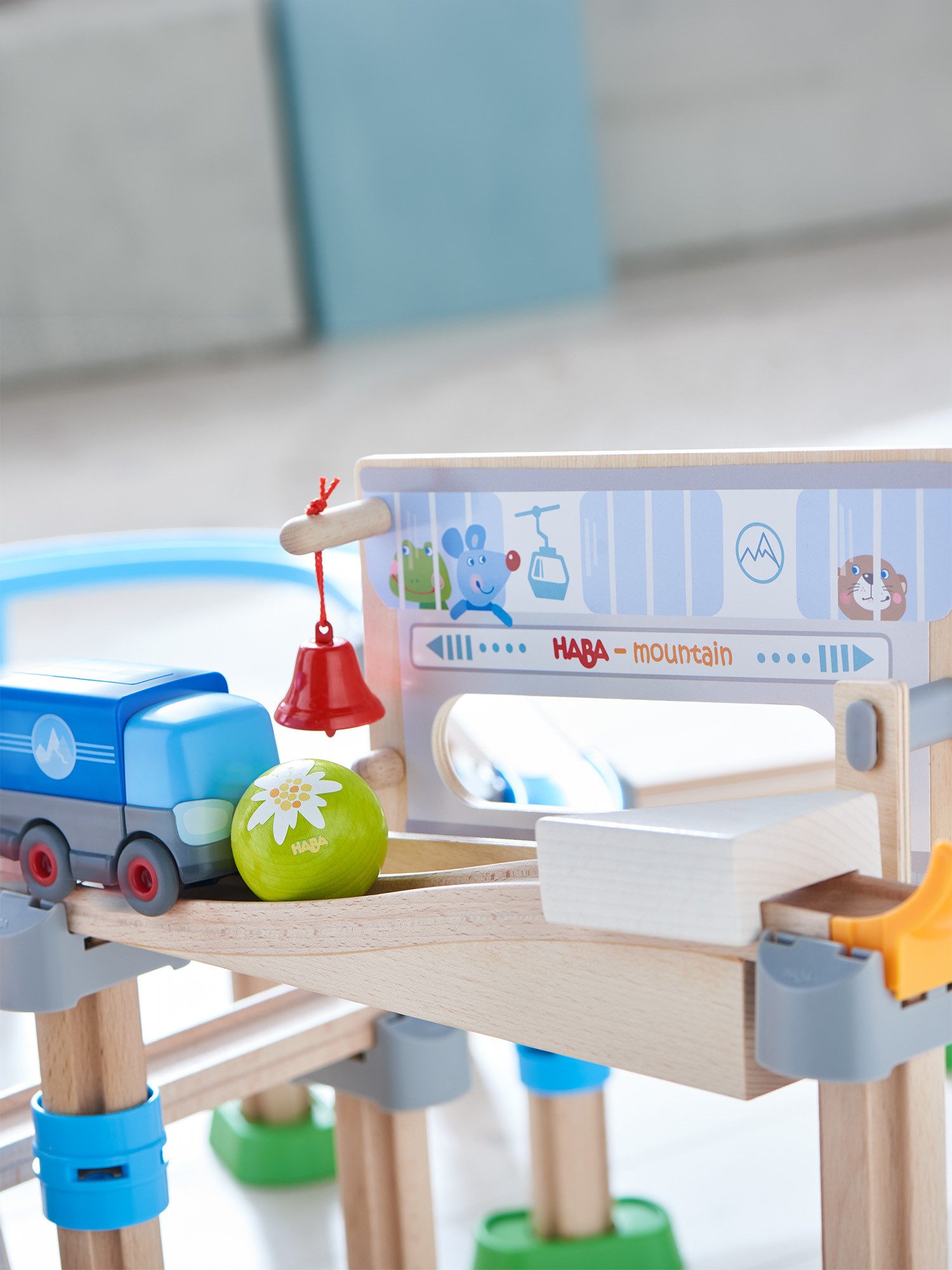 Haba Kugelbahn Kullerbü – Meister-Spielbahn Bergabenteuer, unisex neutral