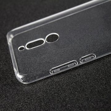 CoverKingz Handyhülle Xiaomi Redmi 8 Handyhülle Silikon Case Schutzhülle Cover Schale Klar