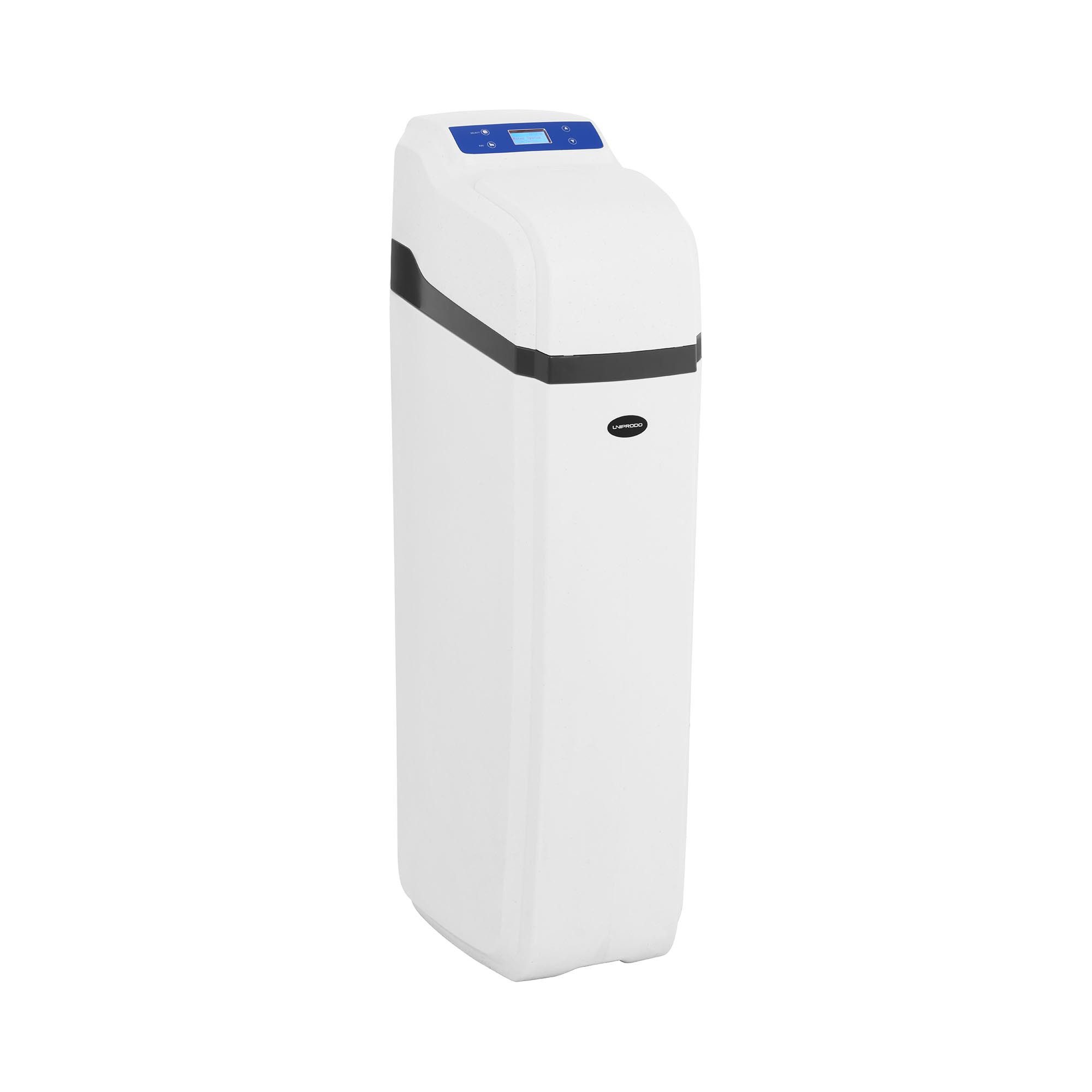 Uniprodo Kalk- und Wasserfilter Entkalkungsanlage 4-12 Personen 2,7 m³/h Wasserenthärtungsanlage LCD
