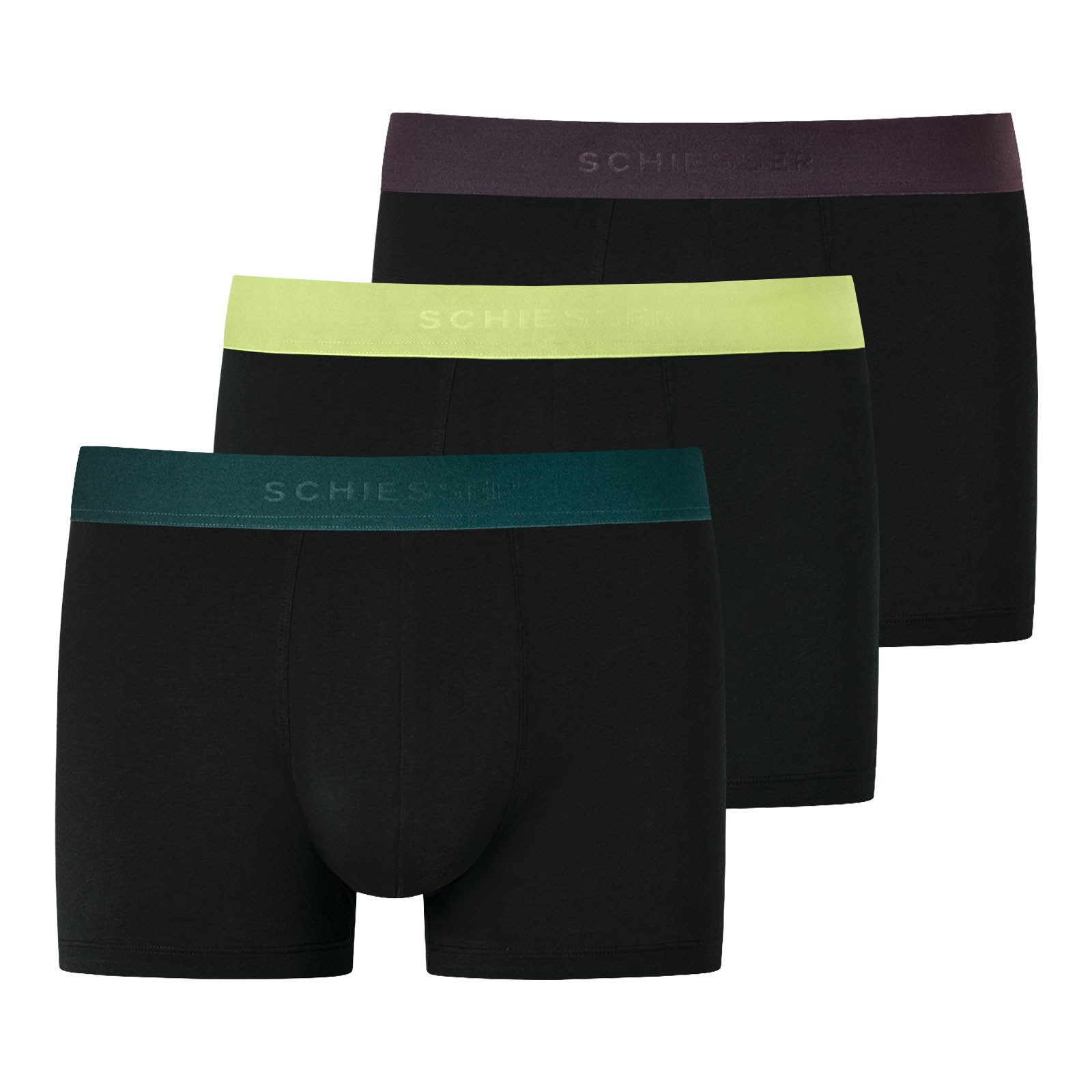 Schiesser Trunk 3er Pack Shorts (3-St., günstig online kaufen