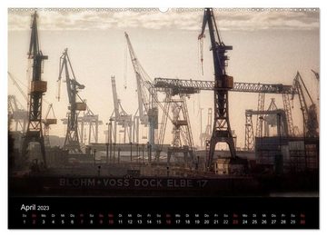 CALVENDO Wandkalender Hamburg (Premium, hochwertiger DIN A2 Wandkalender 2023, Kunstdruck in Hochglanz)