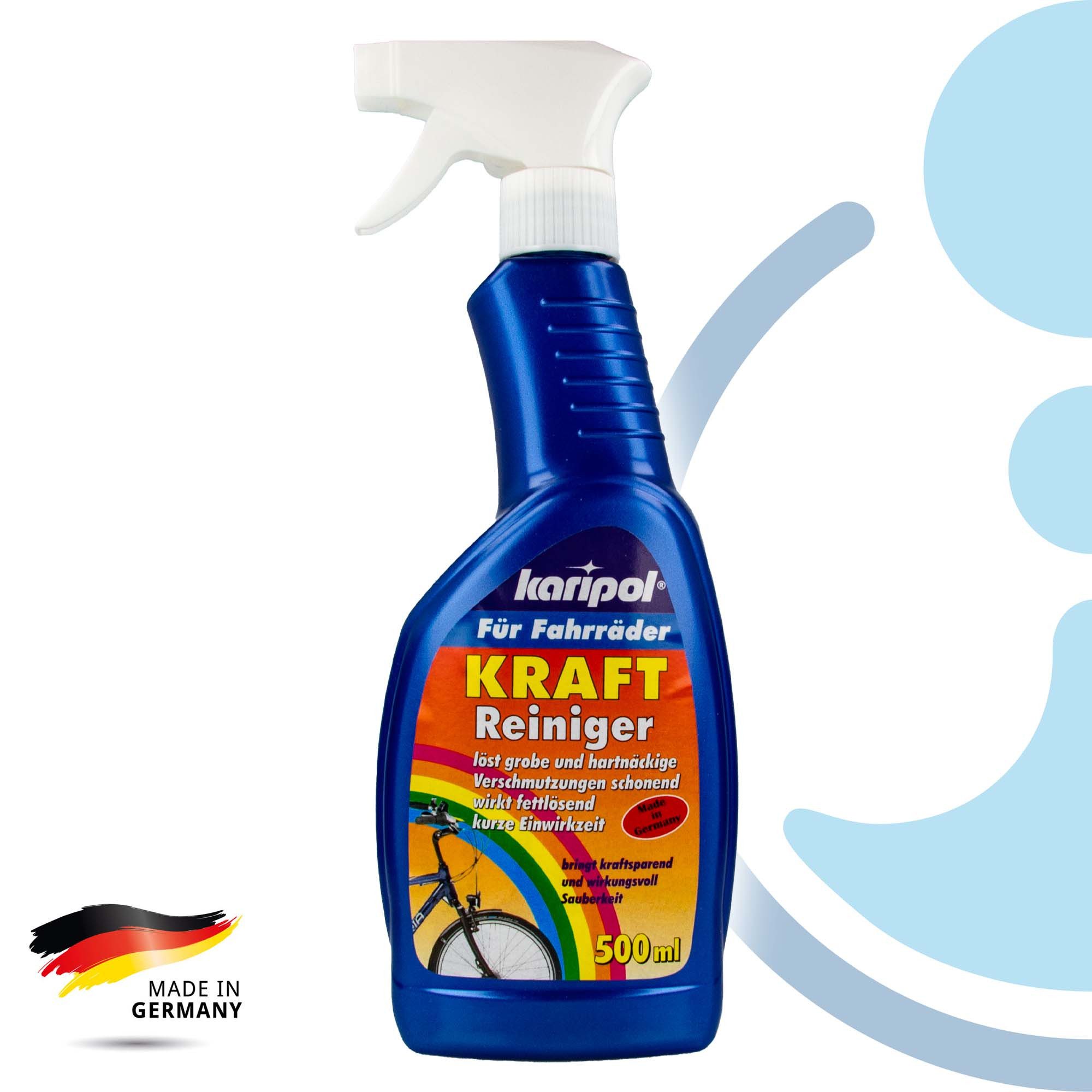 Kraftreiniger - 500 ml, für Fahrräder, 100% biologisch abbaubar Allzweckreiniger
