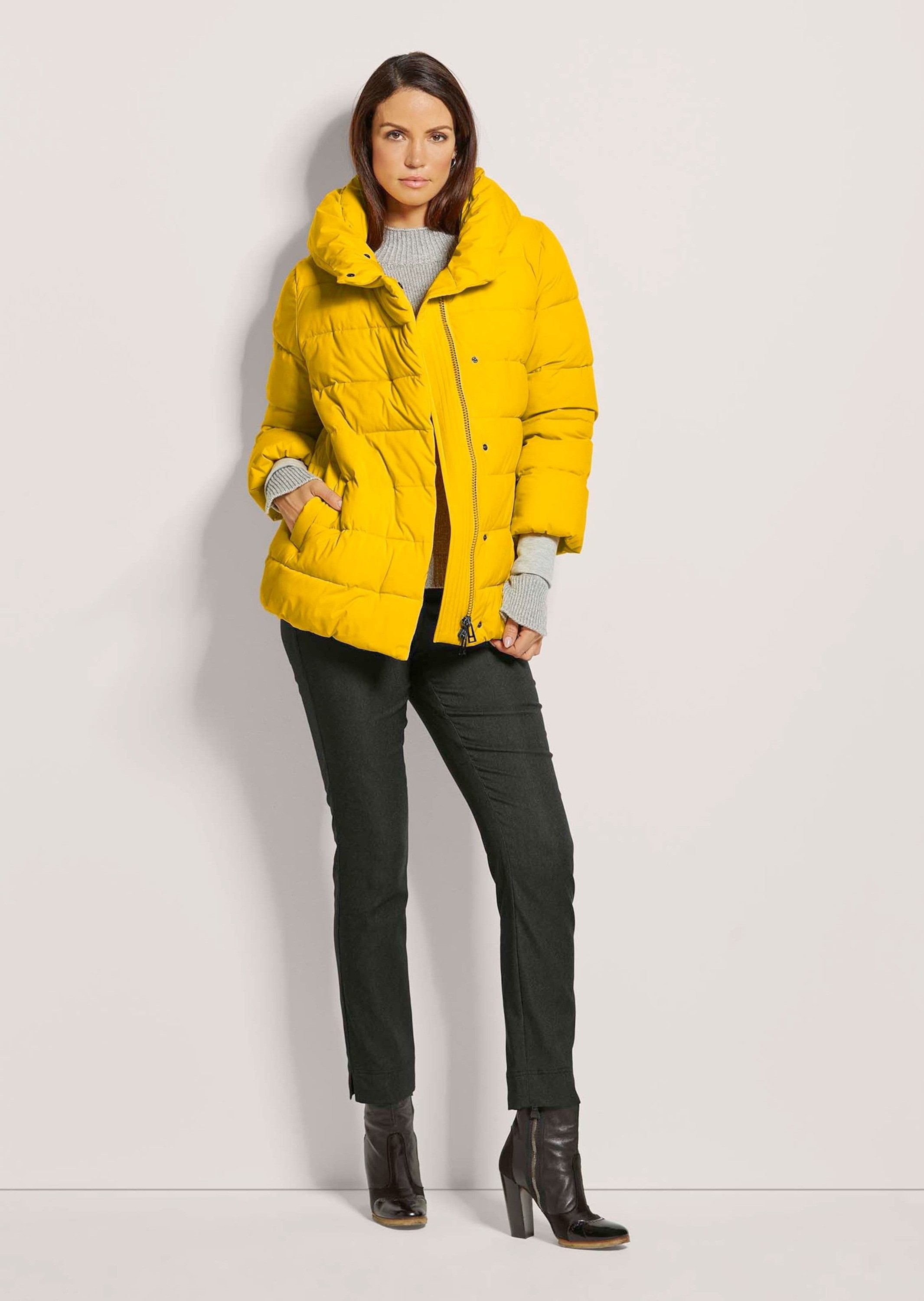 MADELEINE Steppjacke Wattierte Steppjacke mit Volumen-Kragen günstig online kaufen