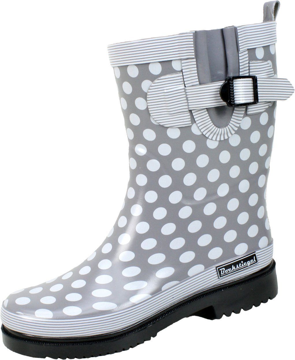 Bockstiegel Damen Regenstiefel Dorin-K grau/multi Резиновые сапоги