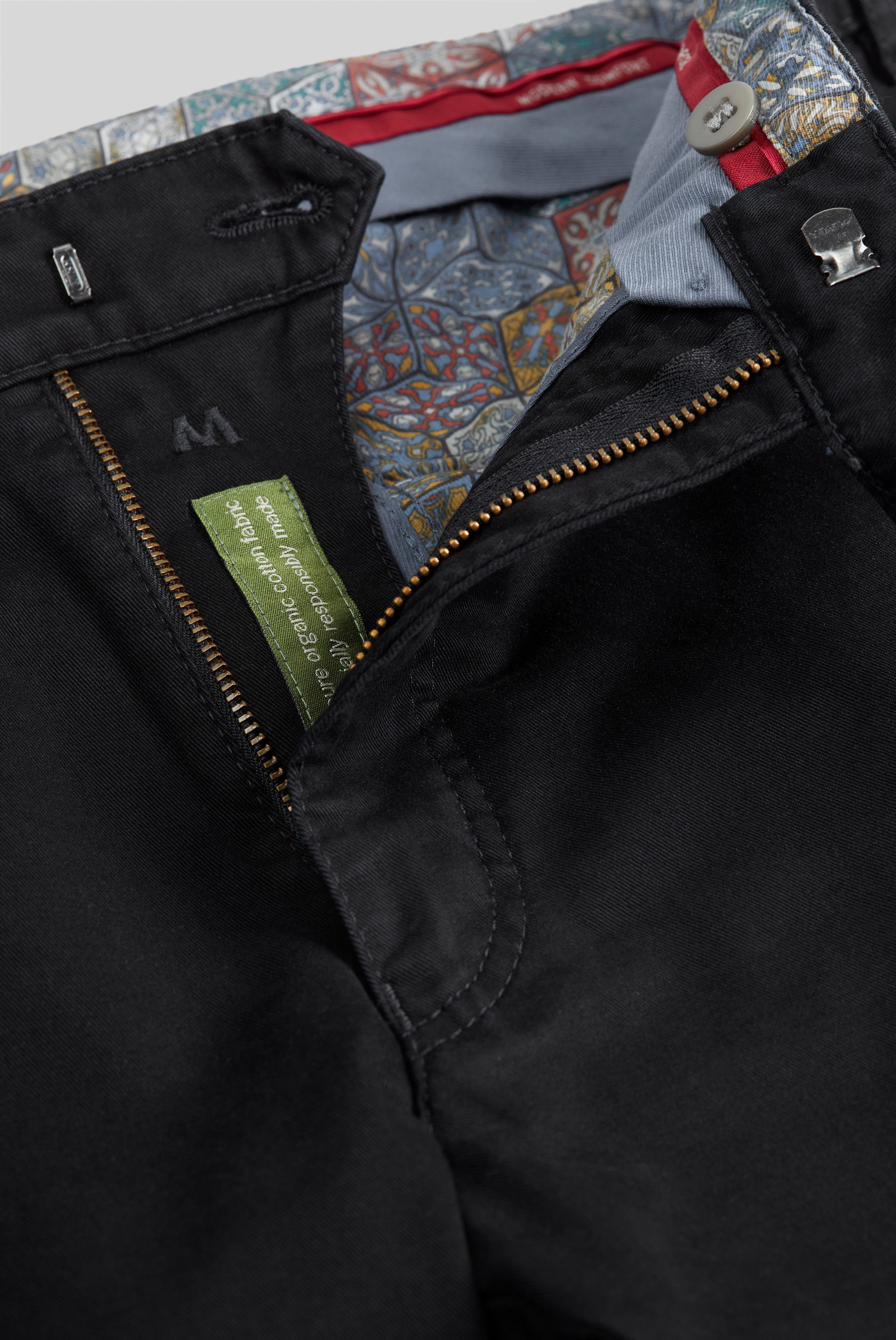 Chinohose Meyer Hose Chino Roma - schwarz