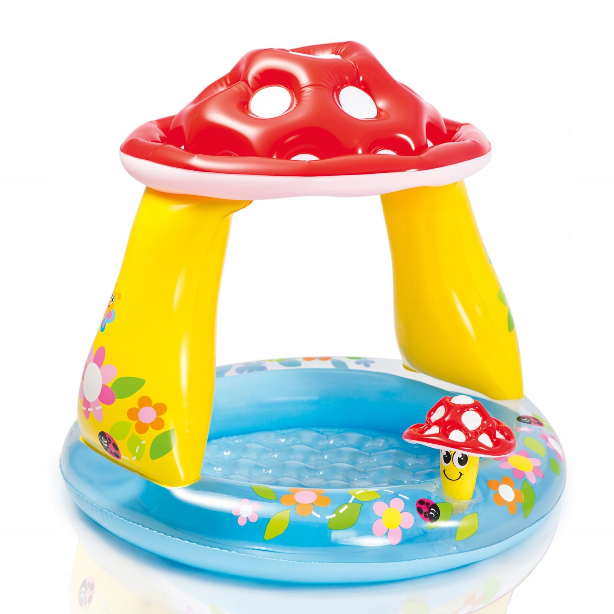 Festivalartikel Schwimmbecken Aufblasbarer Kinderpool Pilz mit günstig online kaufen