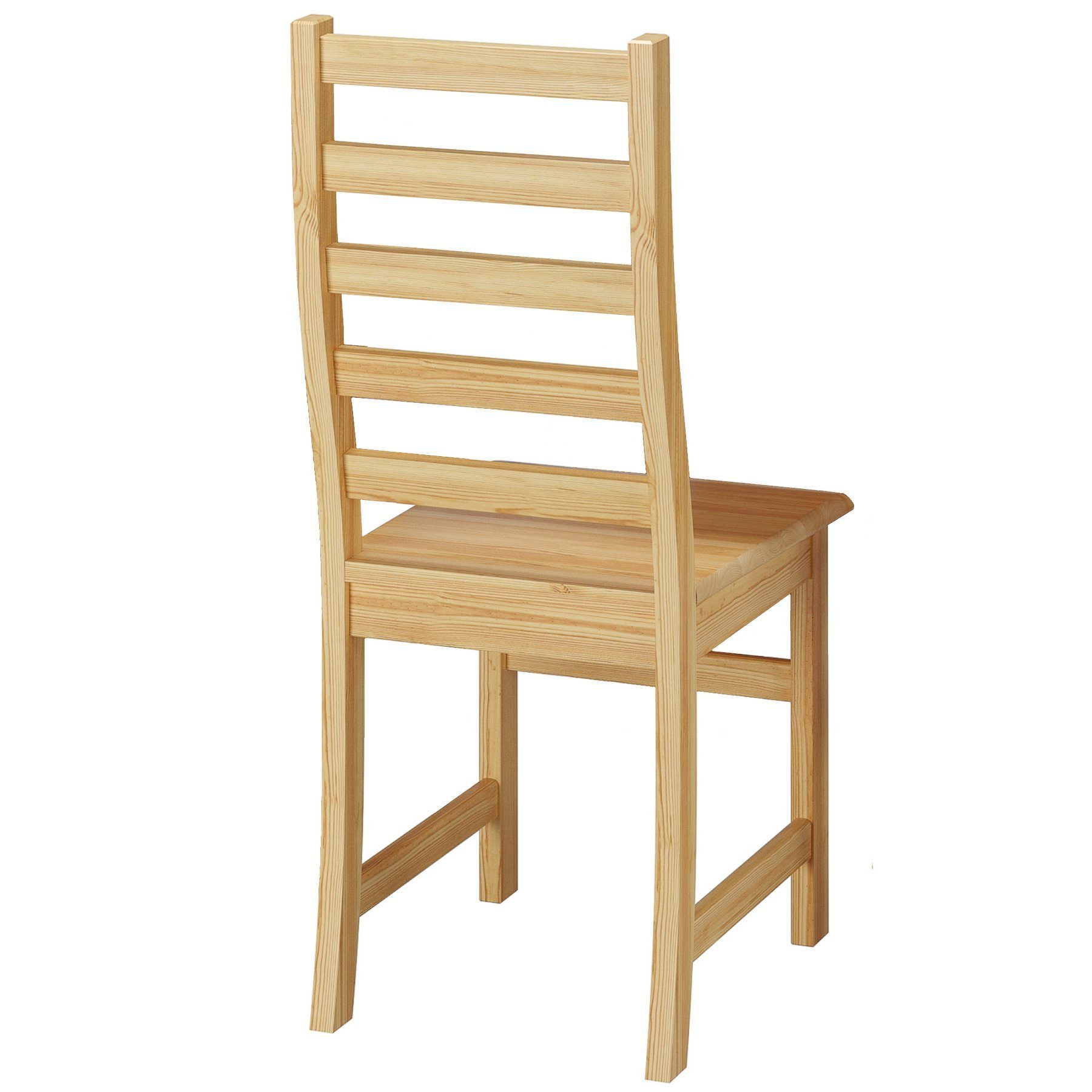ERST-HOLZ Essgruppe Essecke natur mit Massivholz und Tisch Kiefer 2 Stühle