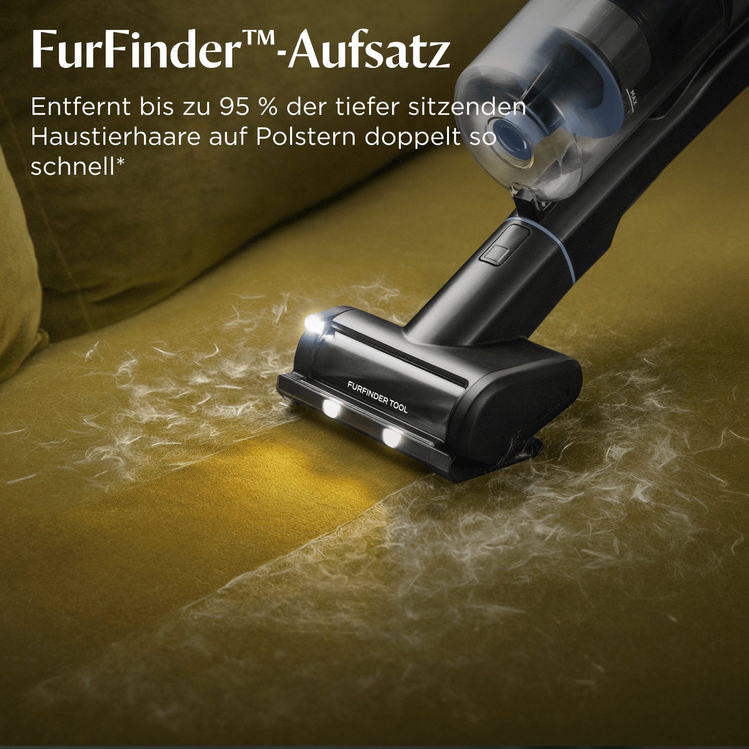 Bissell Akku-Stielstaubsauger 4090N PowerClean FurFinder Select, 200 W, beutellos