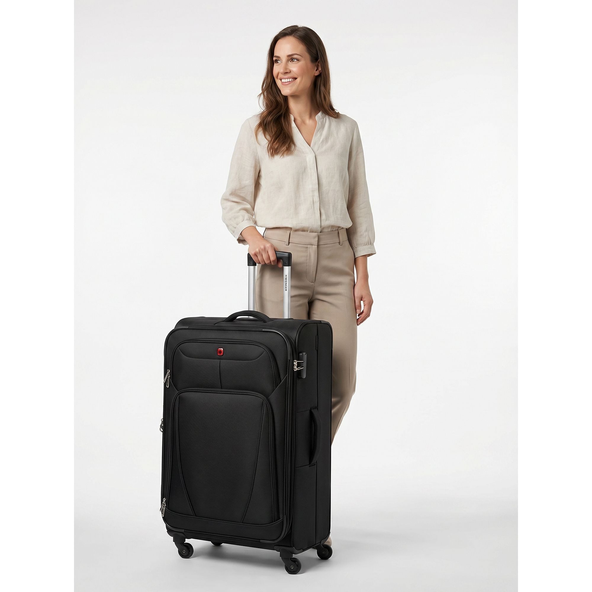 Wenger Weichgepäck-Trolley Beaumont, 4 Rollen, Polyester