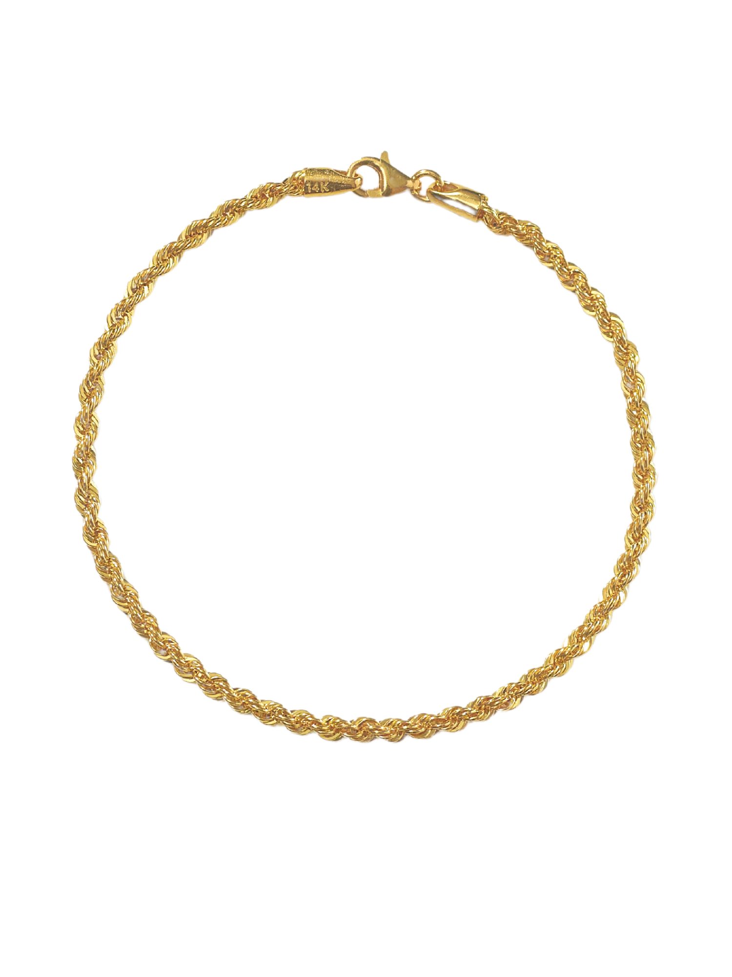 Goldarmband Goldarmband Isabella, 14-karätige, 585 er Gold Schmuck, 18 cm