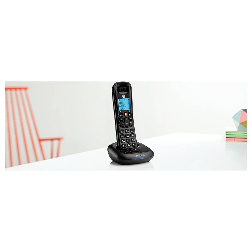 Motorola Design DECT Phone Schwarz 107CD4001 Schnurloses DECT-Telefon