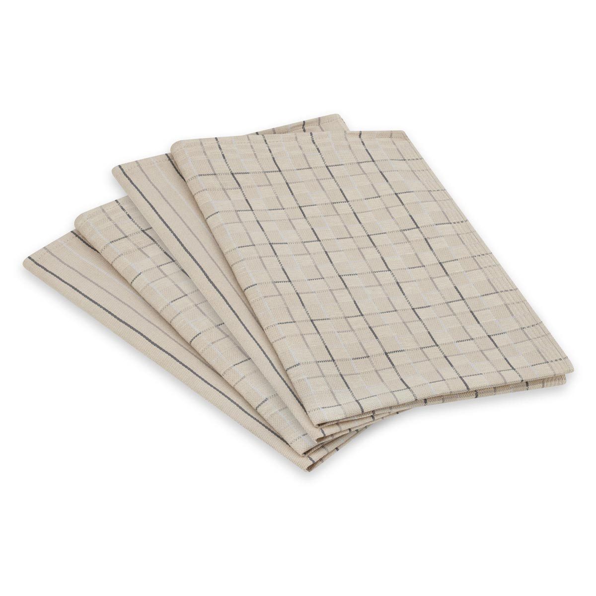 ROSS Geschirrtuch Premium, (Spar-Set, 4-tlg), 4 X Geschirrtuch im Set - Saugstark