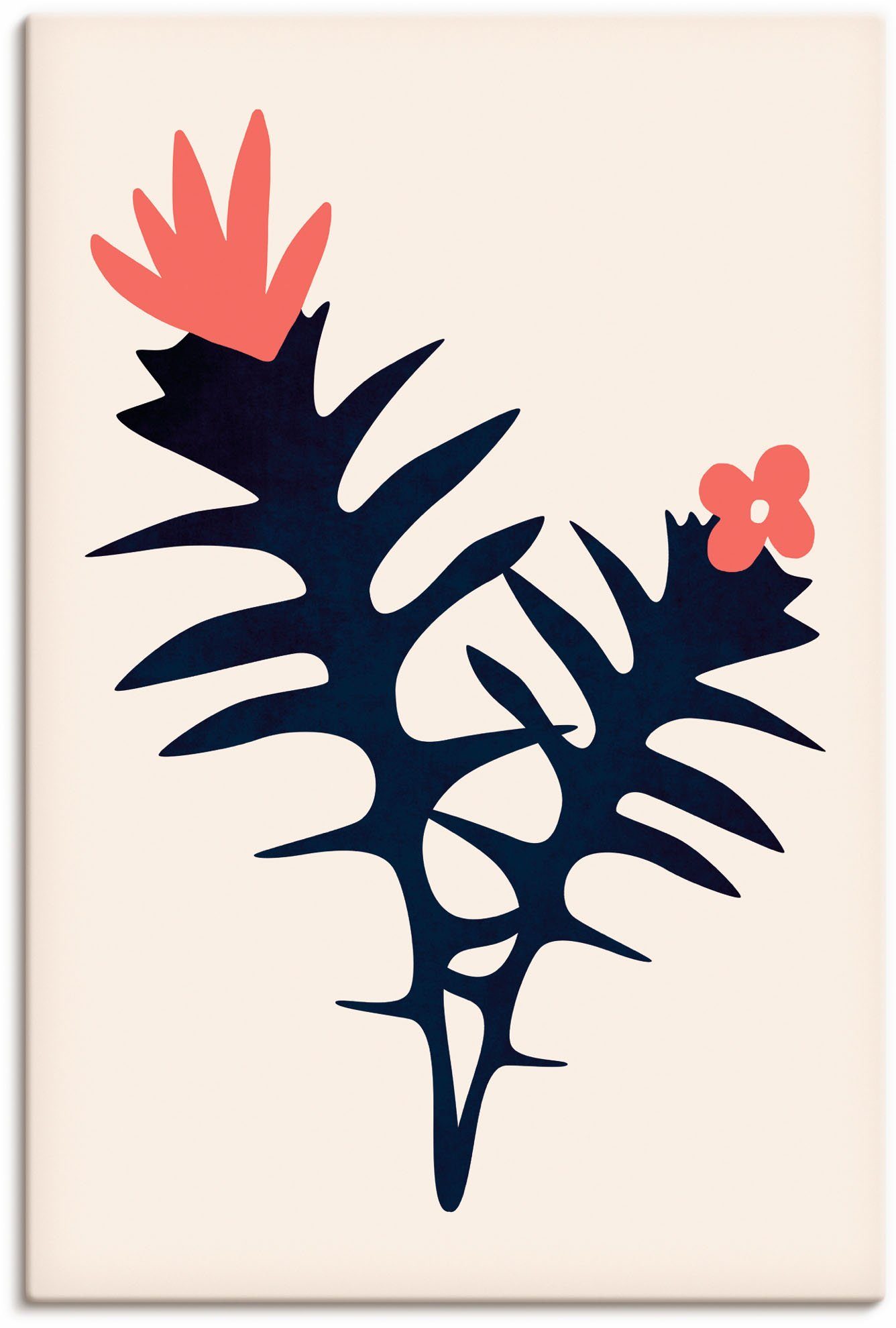 versch. Artland oder zusammen, Pflanzenbilder in als Wandaufkleber St), Für immer Poster (1 Wandbild Leinwandbild, Größen Alubild,