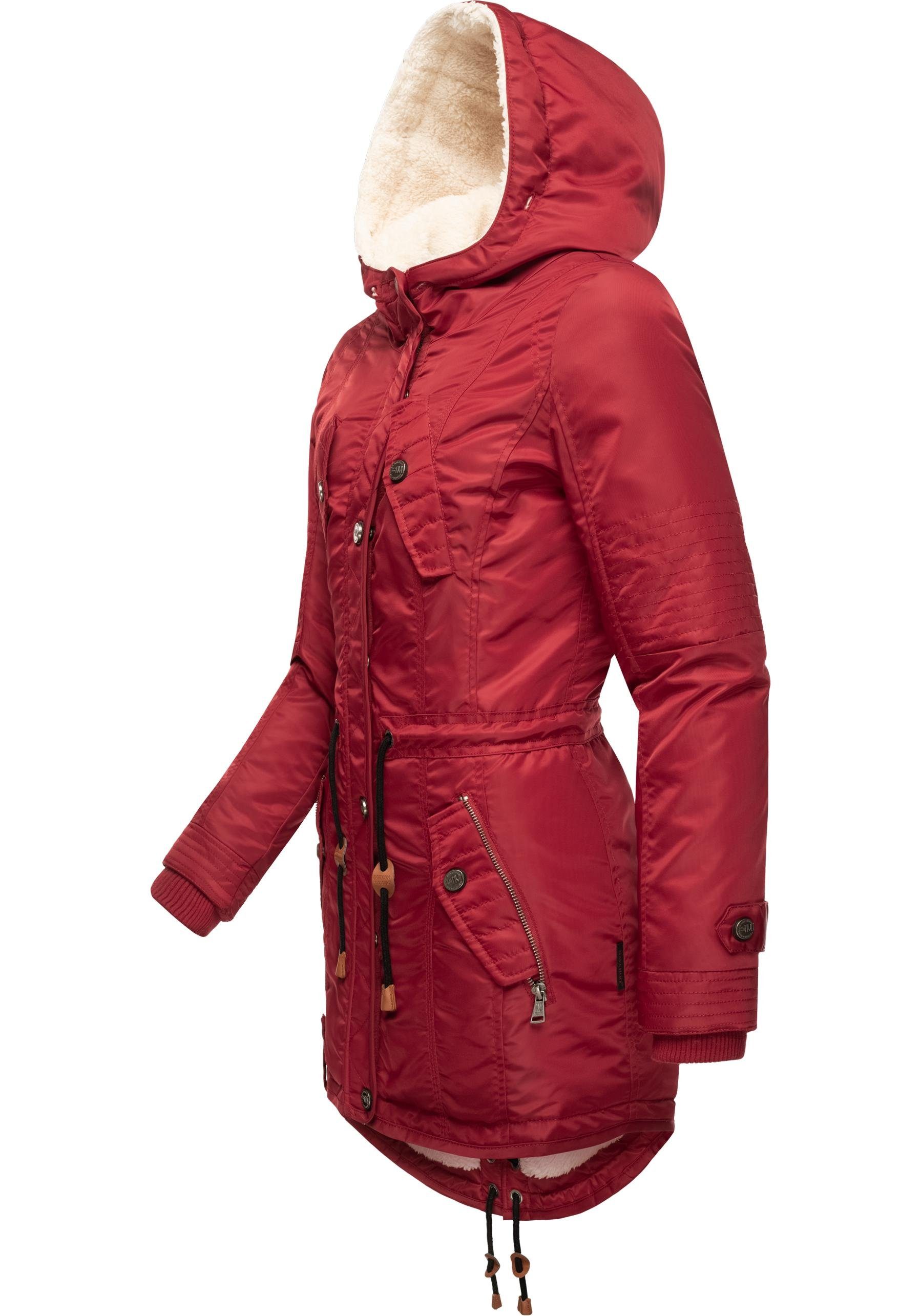 Navahoo Wintermantel La Viva hochwertiger Winterparka günstig online kaufen