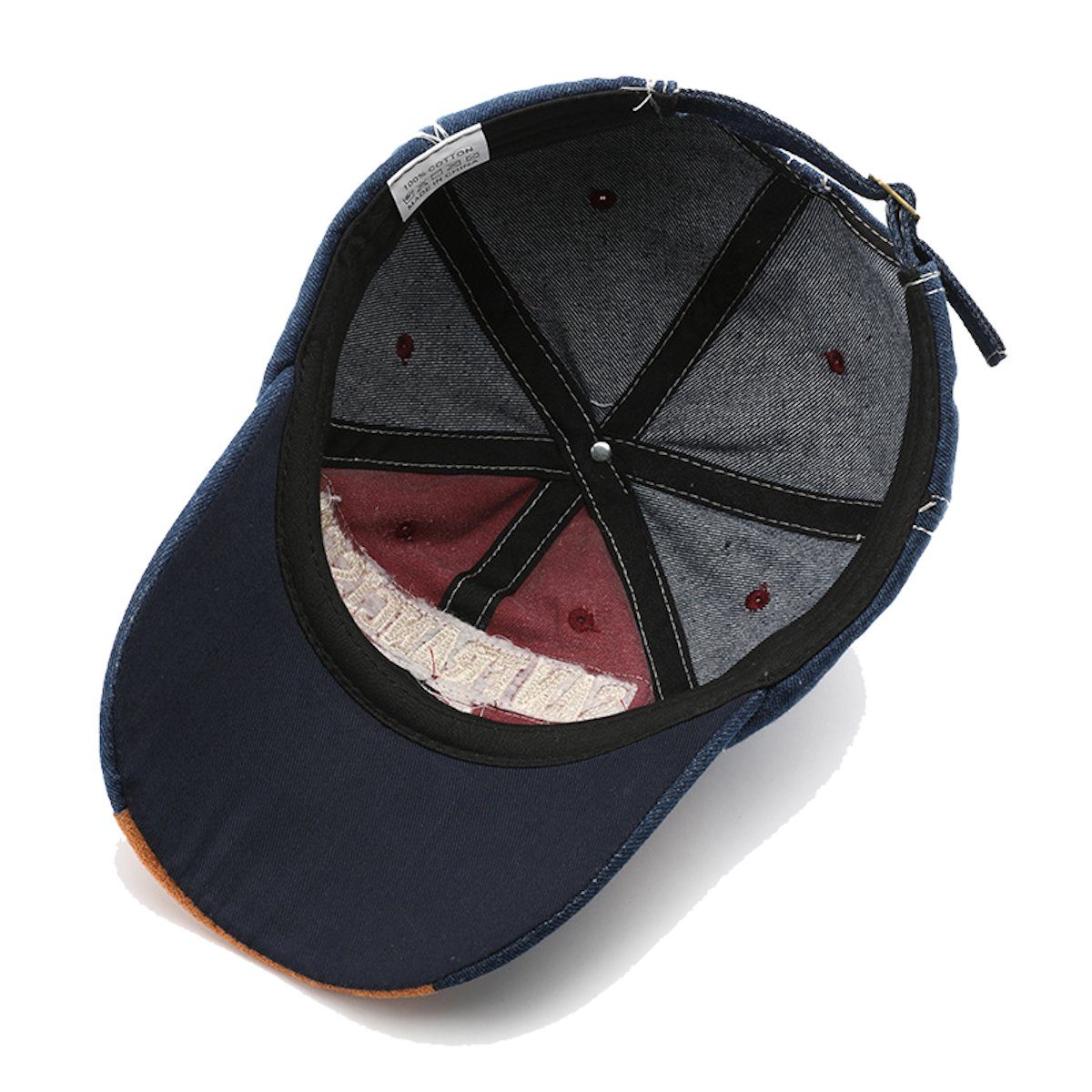 Sporty Baseball Cap Kalifornien Baseballcap navy mit Vintage Francisco Belüftungslöchern San