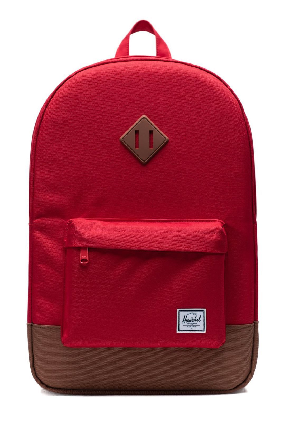 Herschel Red Rucksack / Brown Saddle Heritage