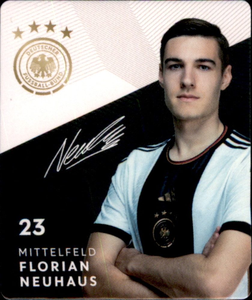 REWE Sammelkarte Karte 23 - florian Neuhaus - WM 2022 REWE