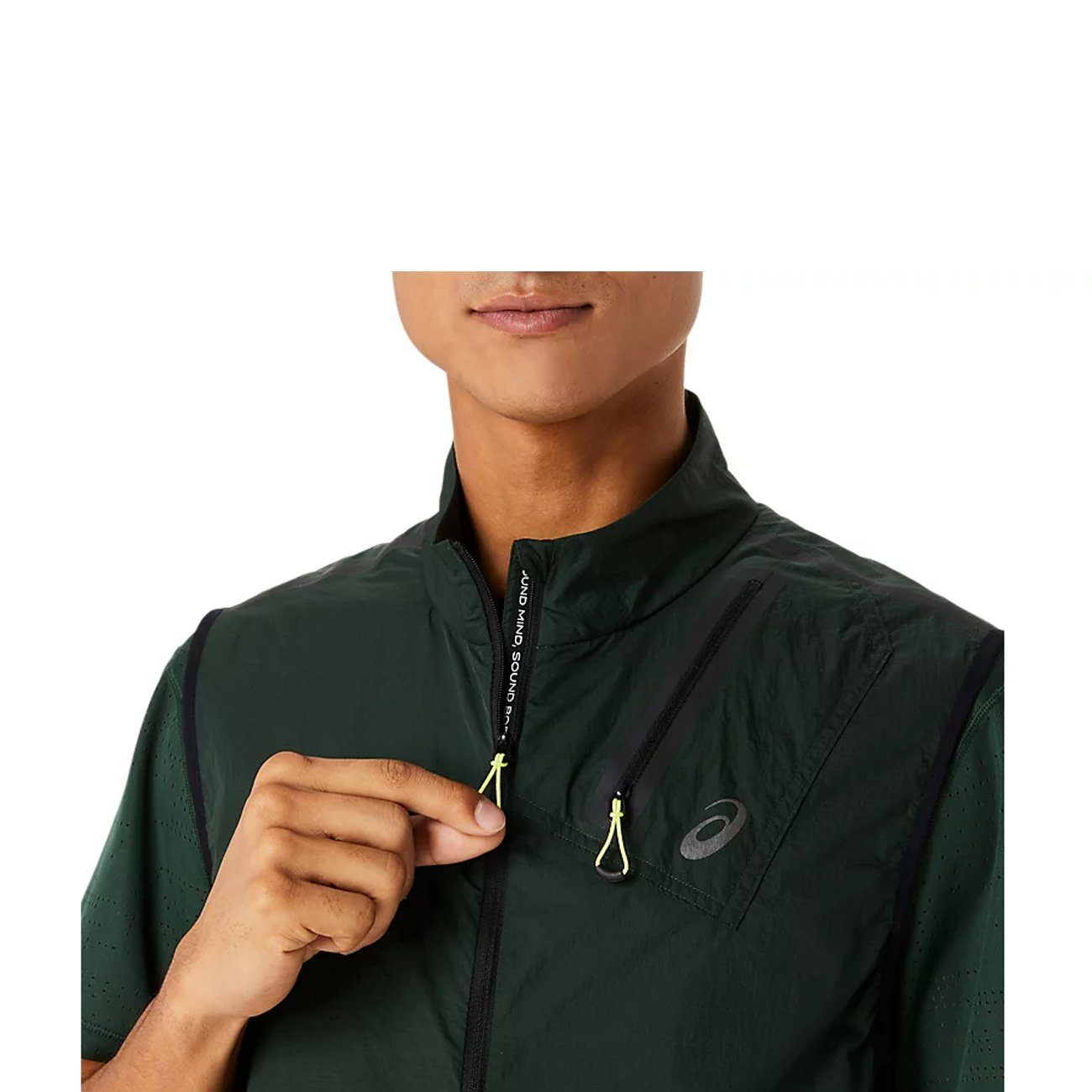 Asics Asics Metarun Packable Vest Herren Rain Forest Outdoorschuh