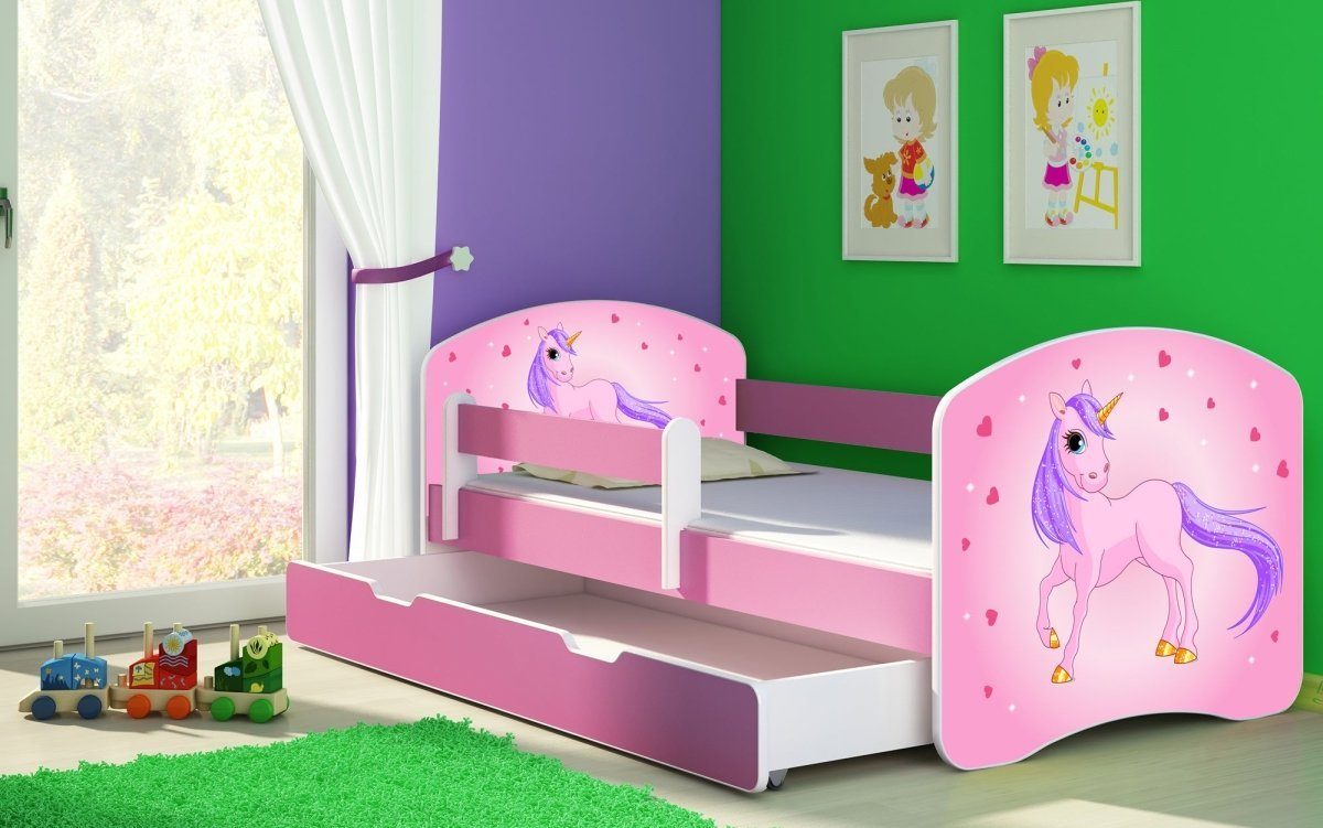 Luxusbetten24 Kinderbett Dream, mit verschiedenen Motiven