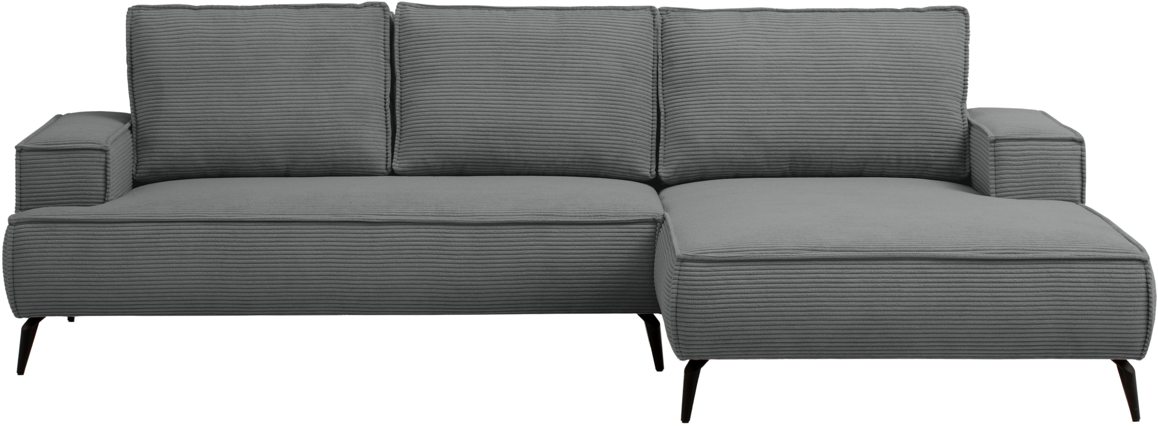 Home affaire Ecksofa TVINNU, L-Form, 275cm, in Cord und Leinenoptik, wahlwe günstig online kaufen