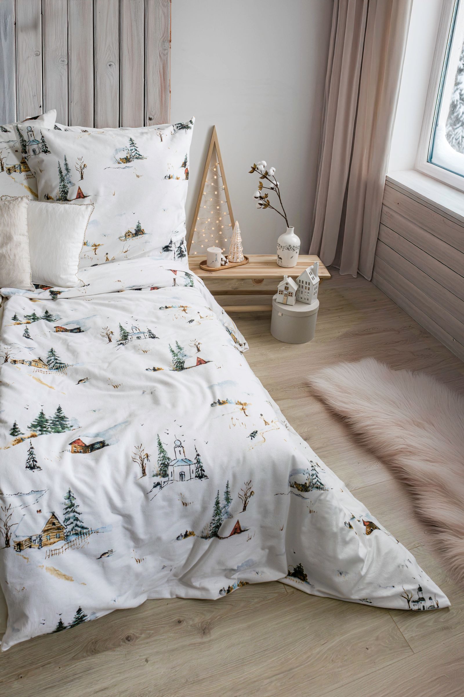 fleuresse Bettwäsche Fleuresse Aspen Biber Bettwäsche günstig online kaufen