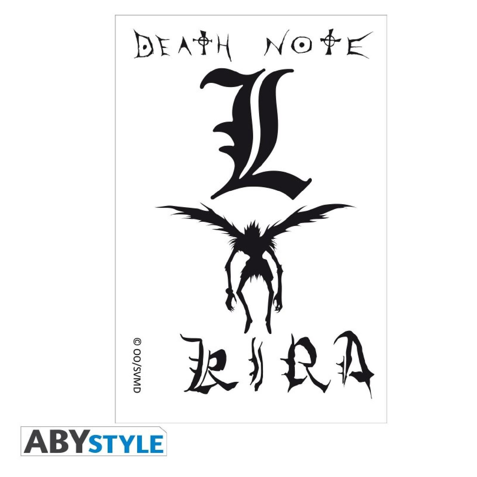 ABYstyle Sticker DEATH NOTE - Tattoos - 15x10cm
