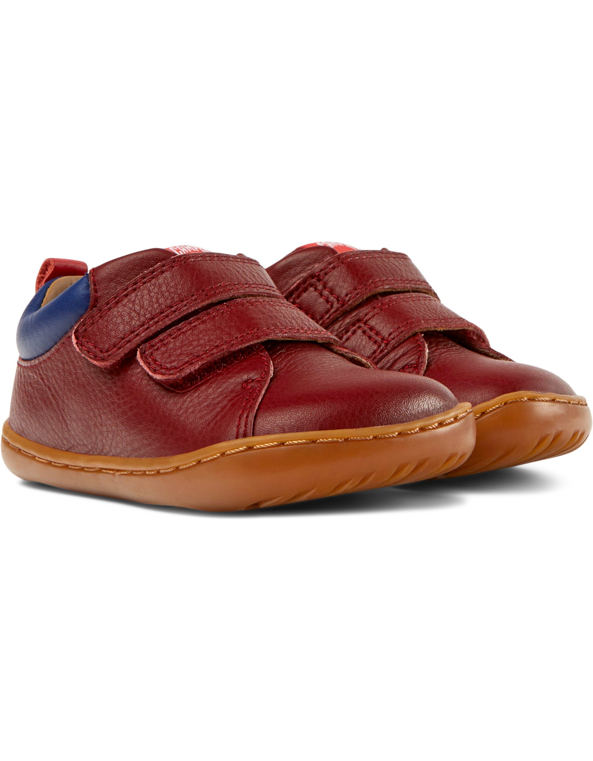 Camper Camper Lauflernschuhe erste Schuhe Peu Kinder Leder Rot Lauflernschuh
