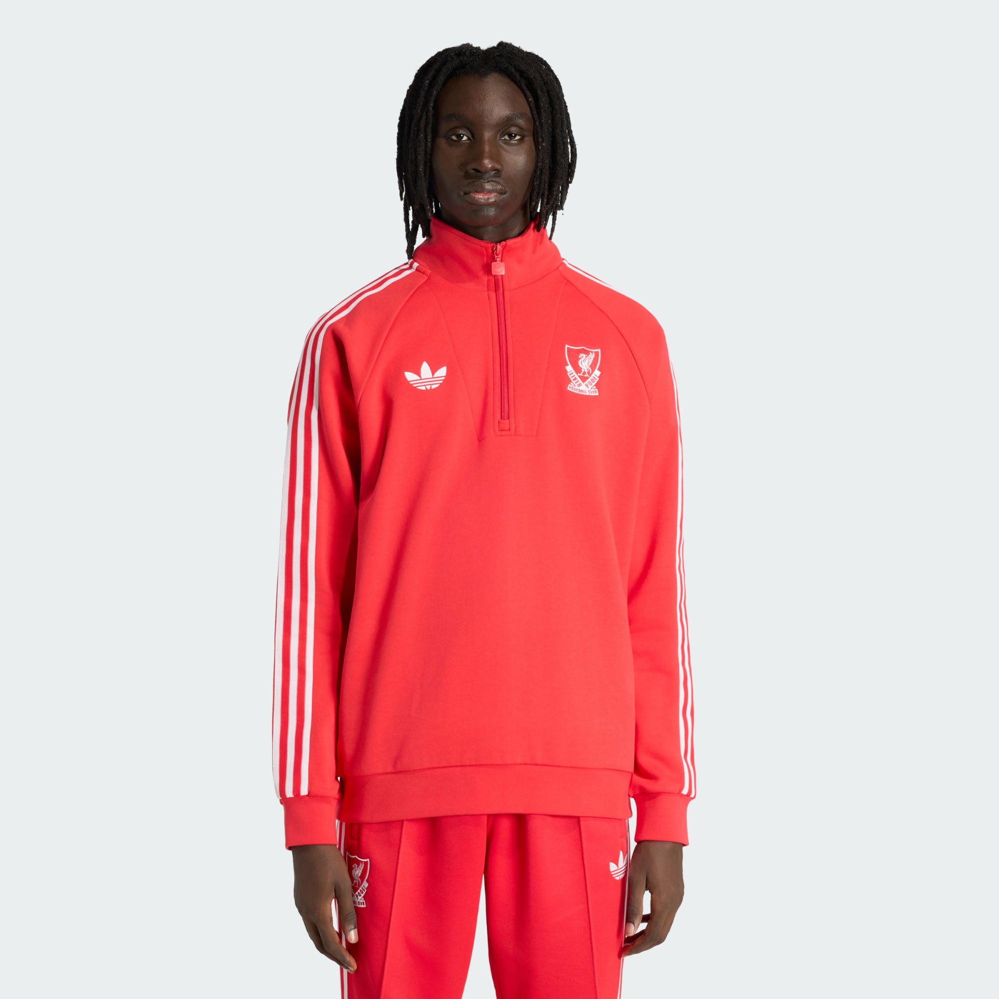 adidas Performance Sweatshirt LIVERPOOL FC ORIGINALS HALF ZIP OBERTEIL (1-tlg)