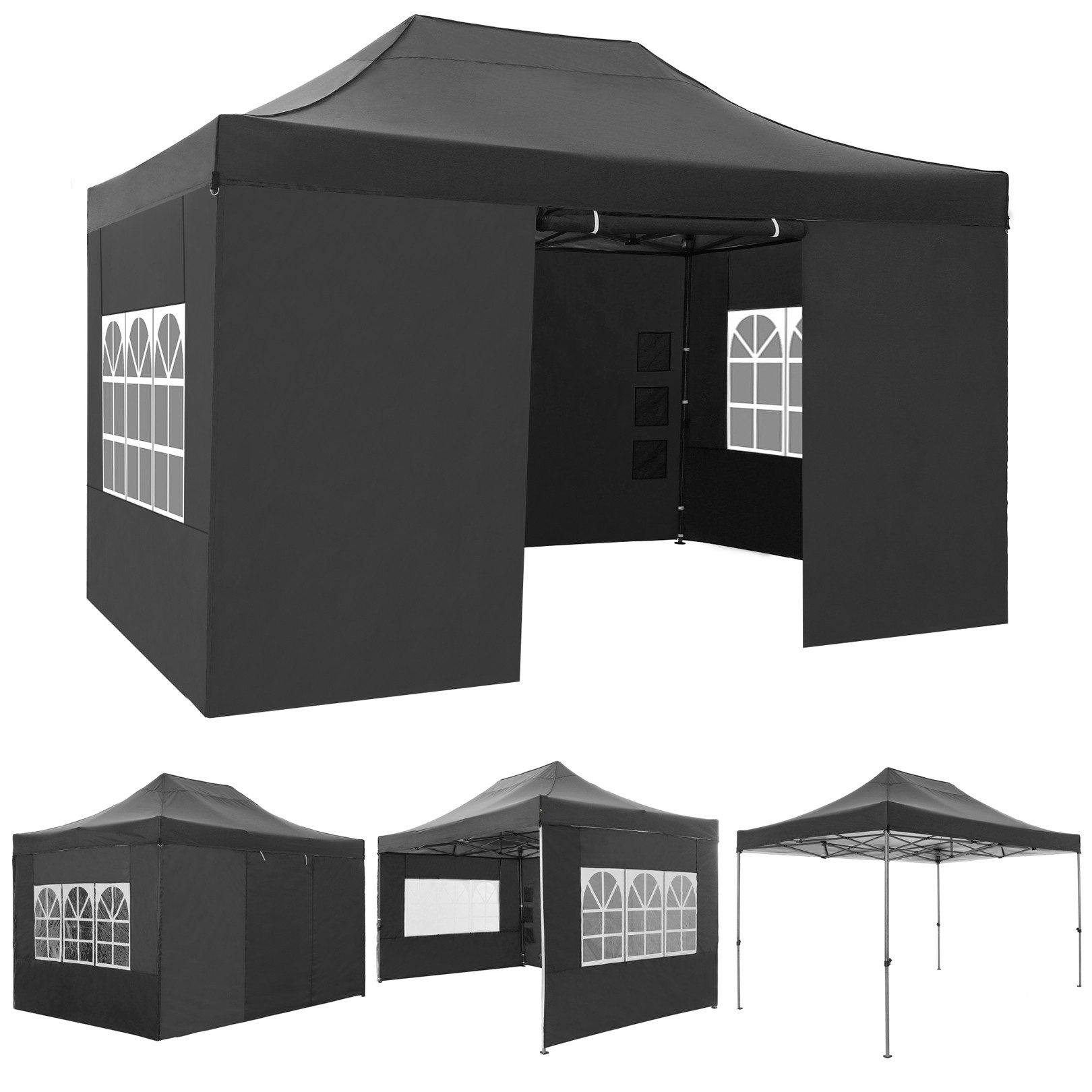 LUCKZON Pavillon 3 x 4.5m Wasserdicht günstig online kaufen