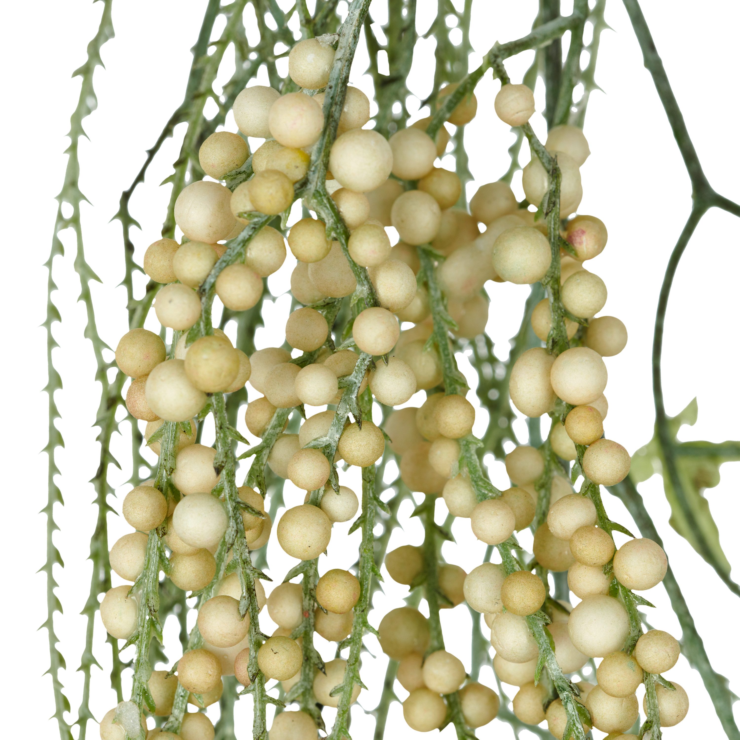 Kunstgirlande Girlande, Creativ green, mit zahlreichen Beeren