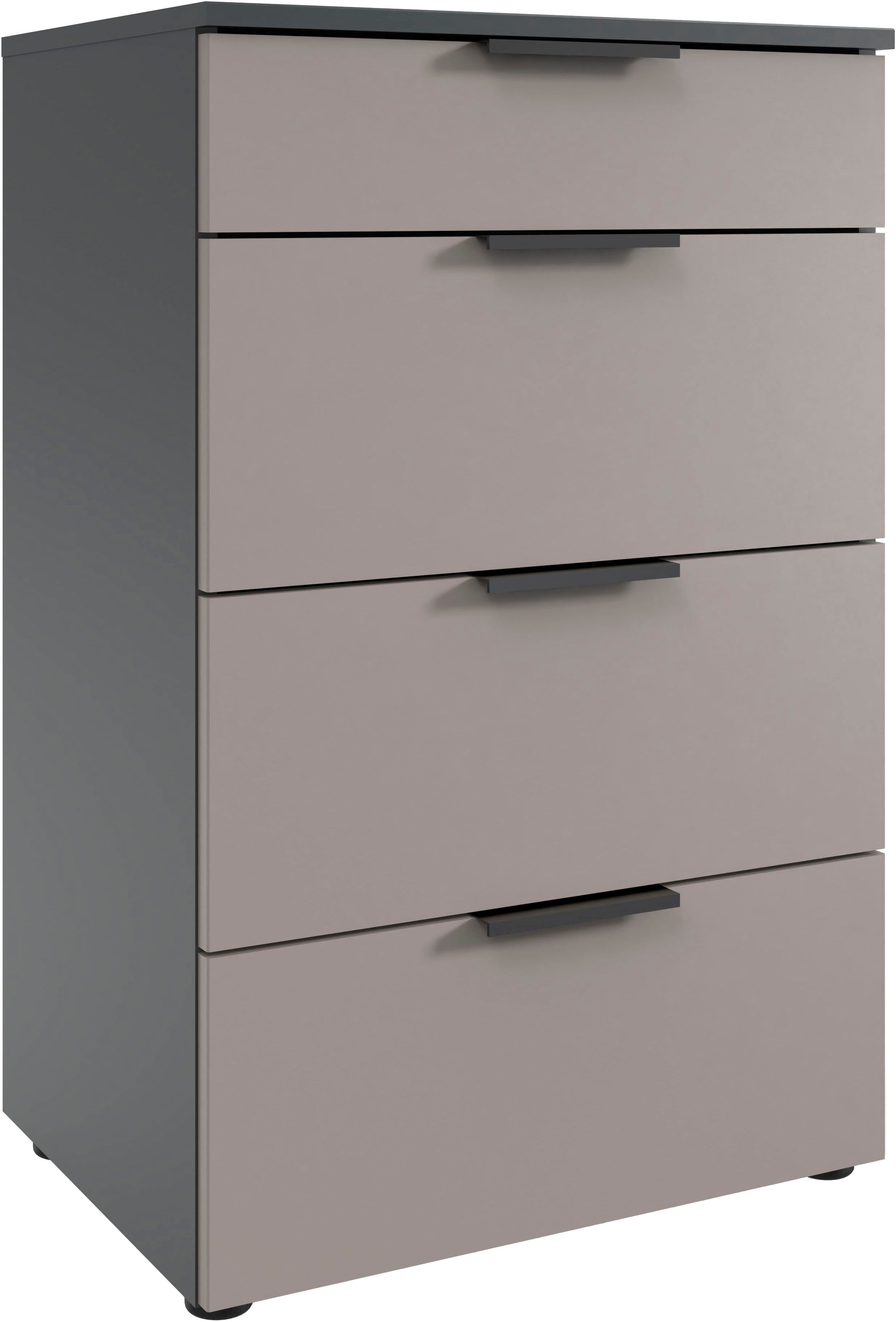 Wimex Schubkastenkommode Oxford by fresh to go, mit 4 Schubladen, MADE IN GERMANY (54cm breit,41cm tief, 84cm hoch), Mit Soft-close Beschlägen, in verschiedenen Farben erhältlich